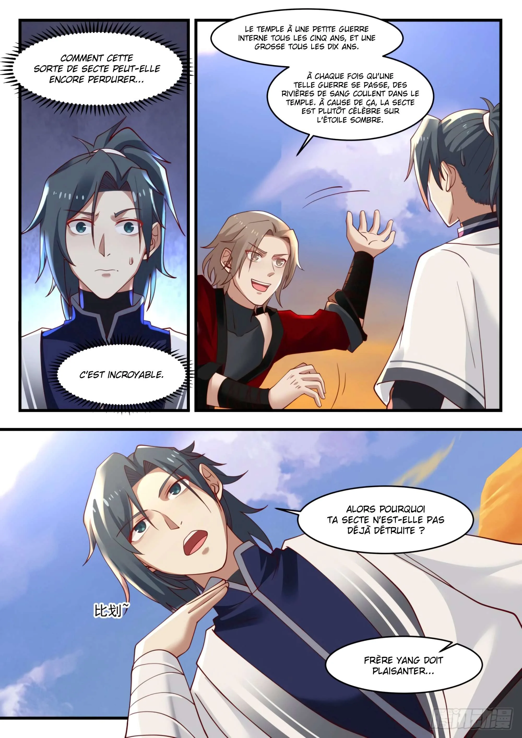 Read Martial Peak FR Manga Online