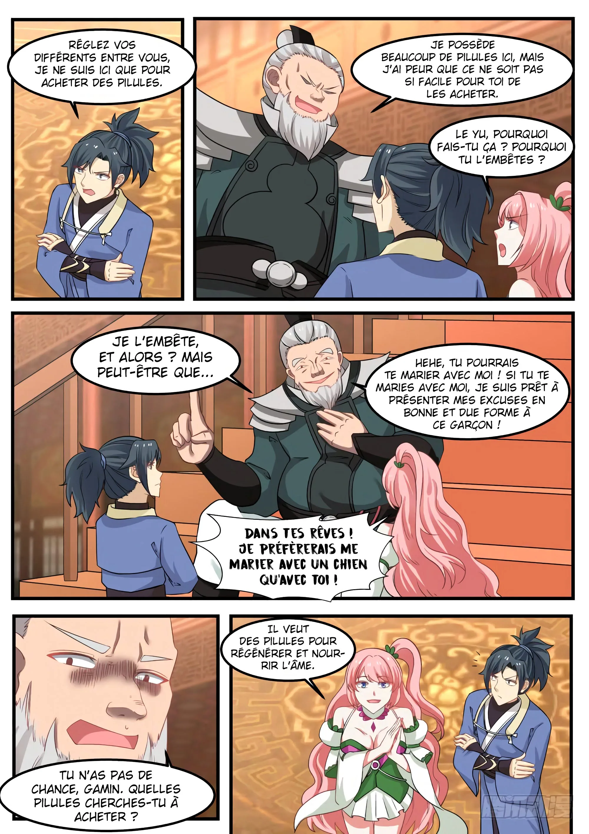 Read Martial Peak FR Manga Online