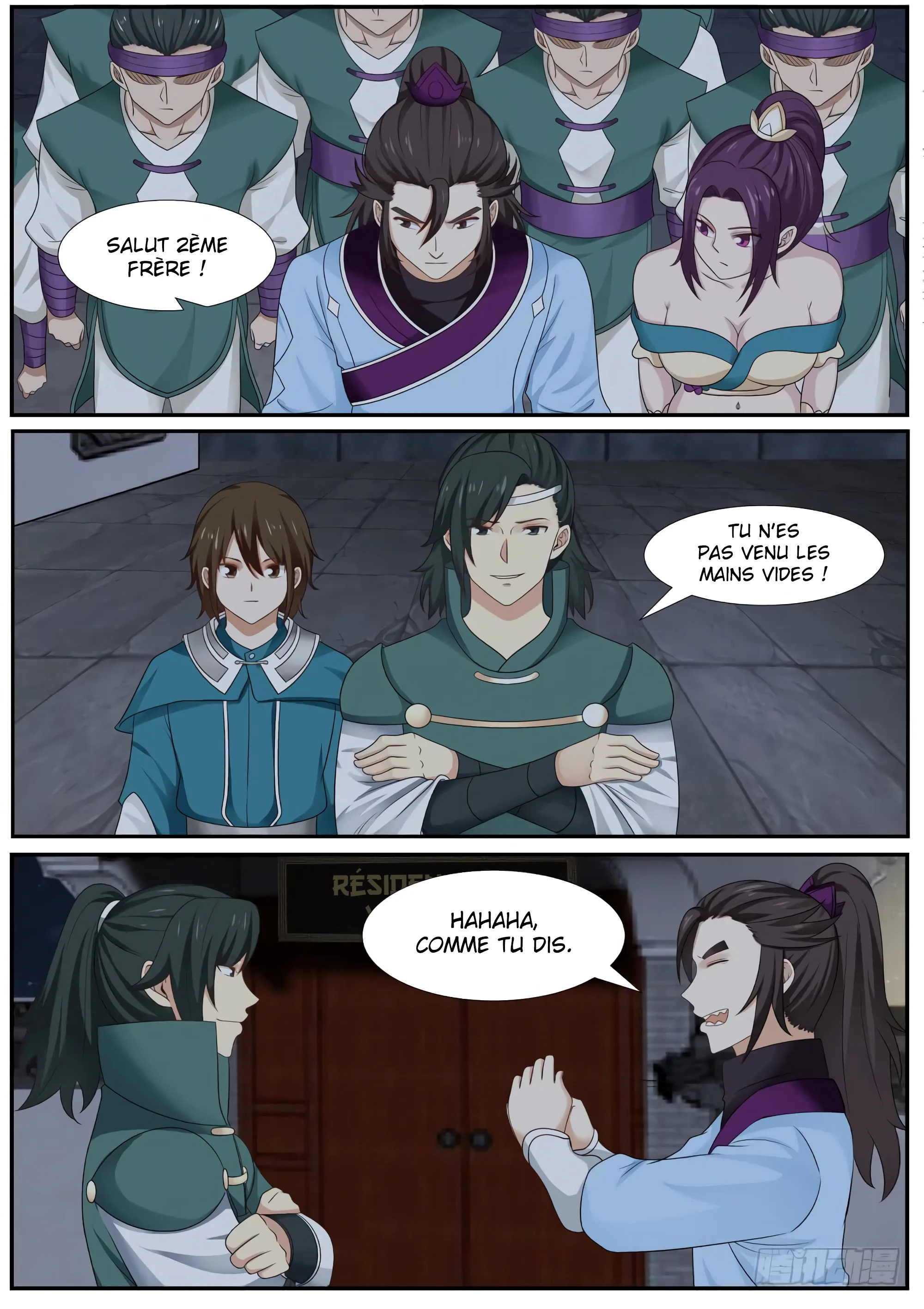 Read Martial Peak FR Manga Online