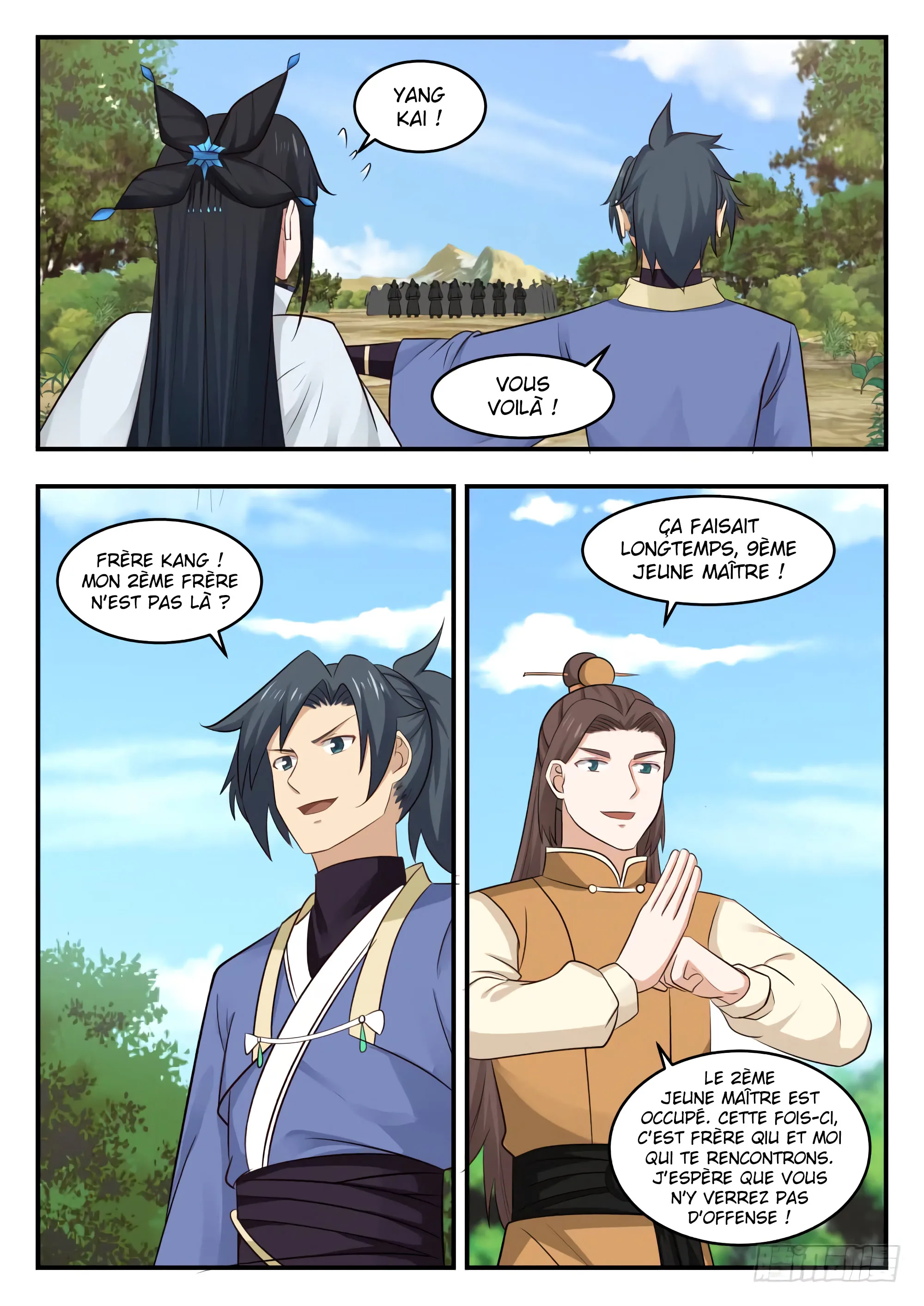 Read Martial Peak FR Manga Online