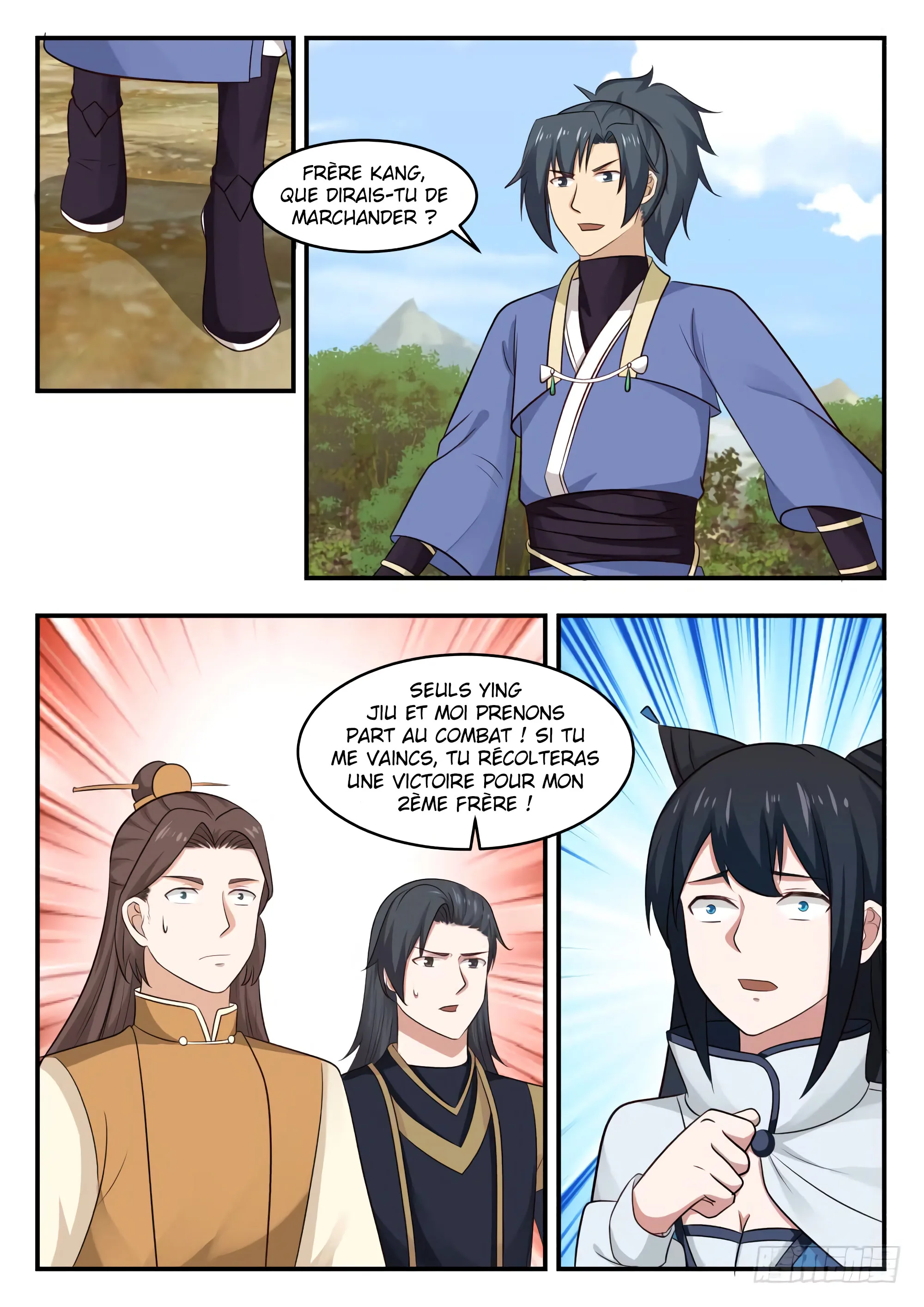 Read Martial Peak FR Manga Online