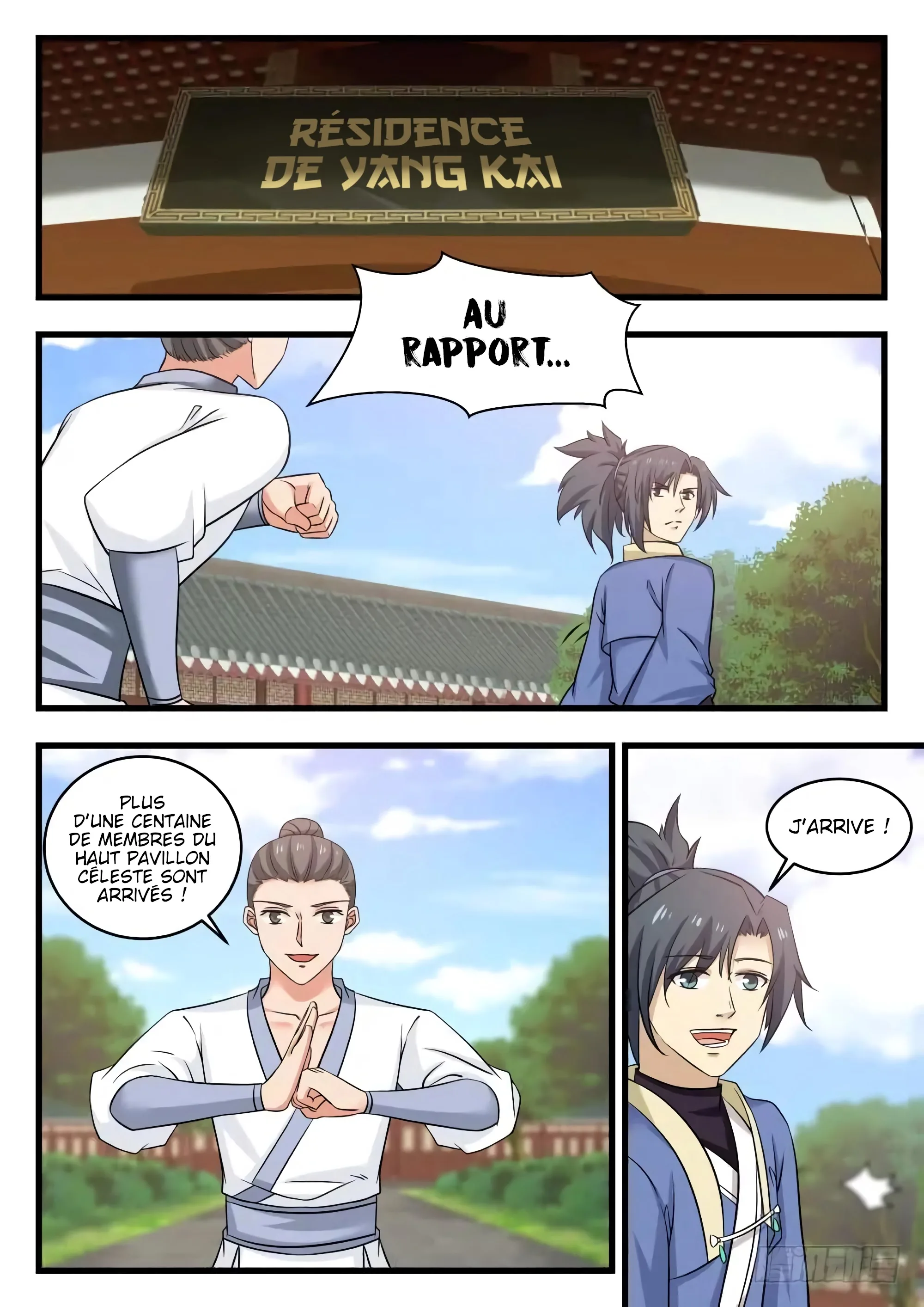 Read Martial Peak FR Manga Online