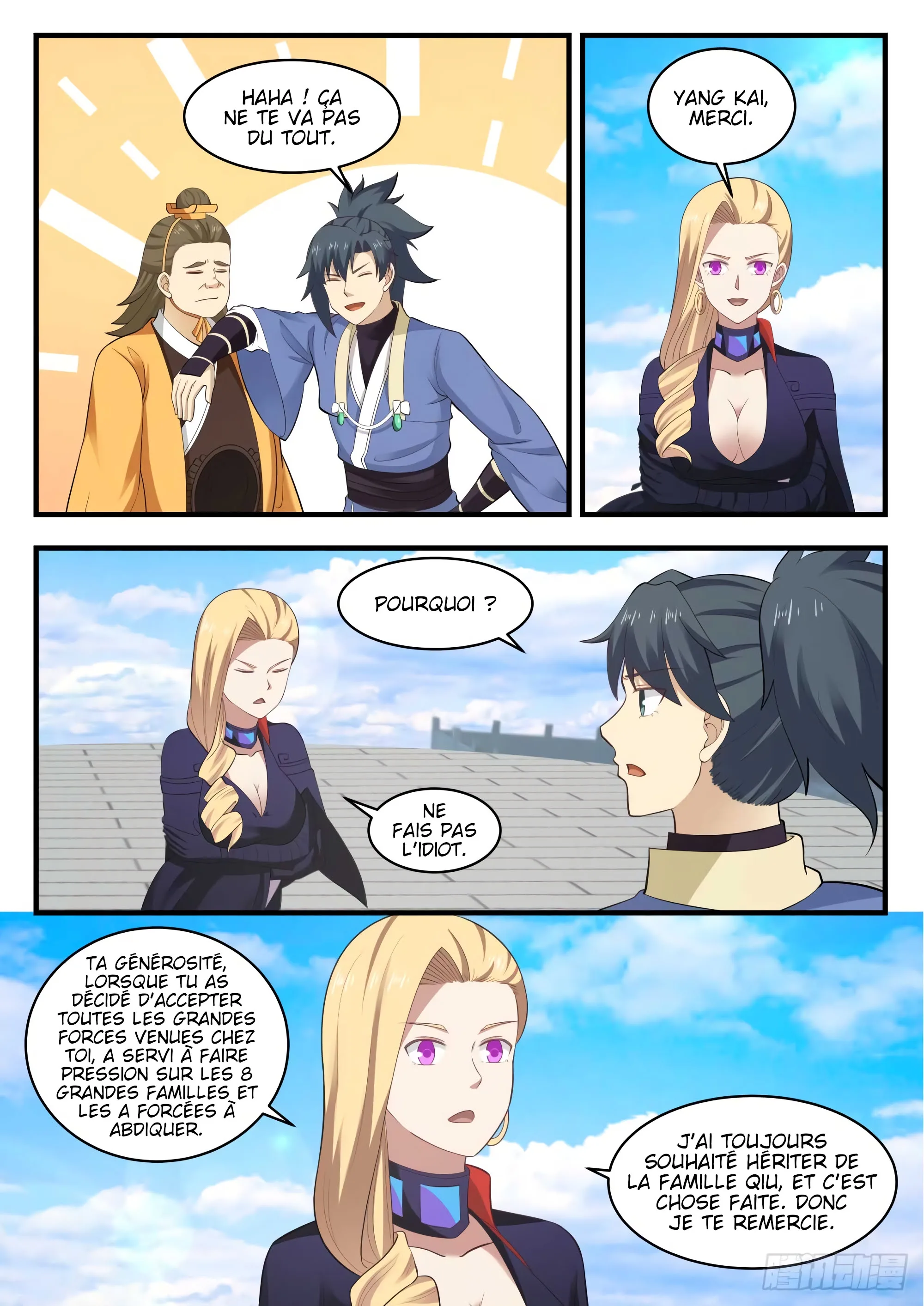 Read Martial Peak FR Manga Online
