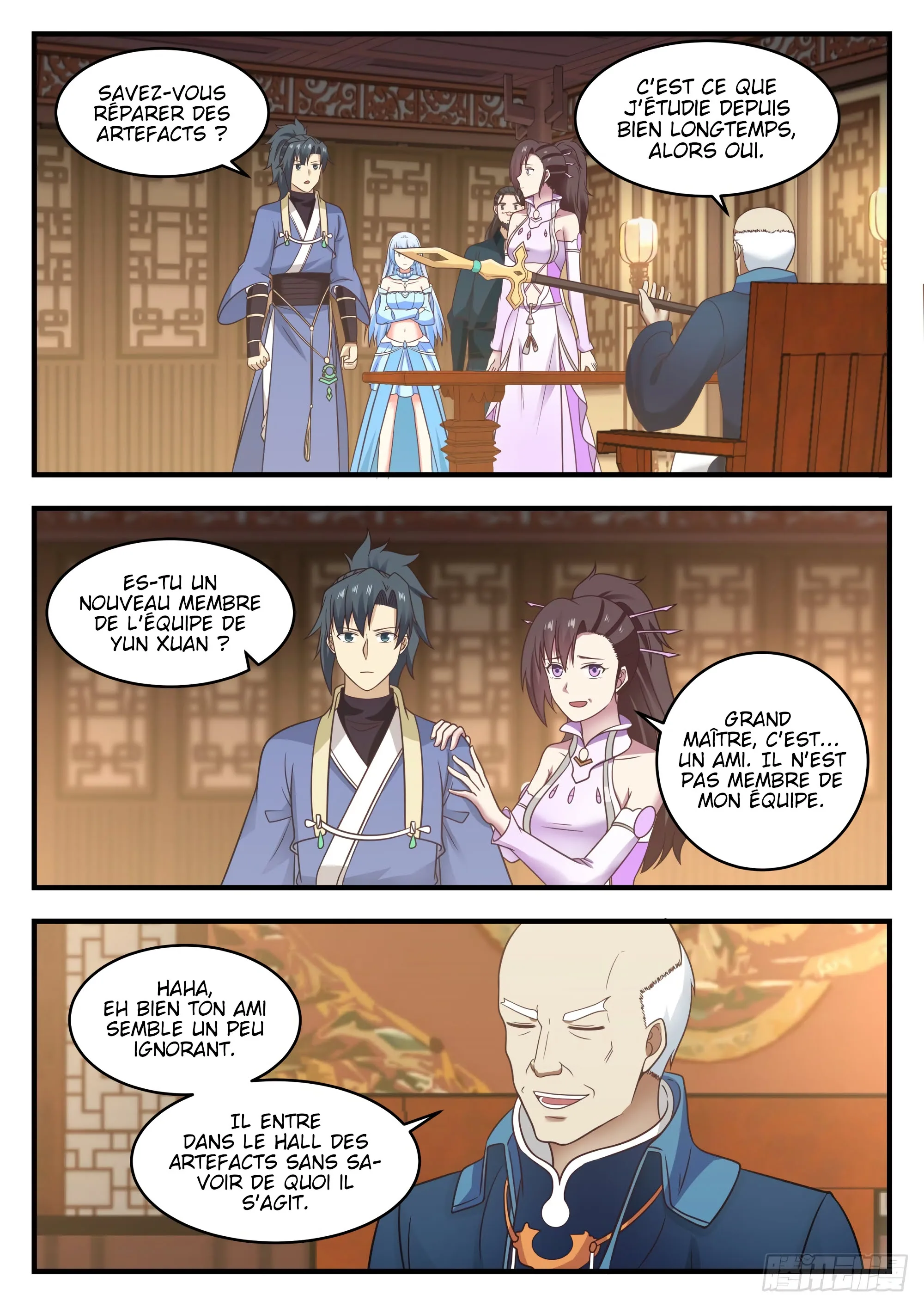 Read Martial Peak FR Manga Online
