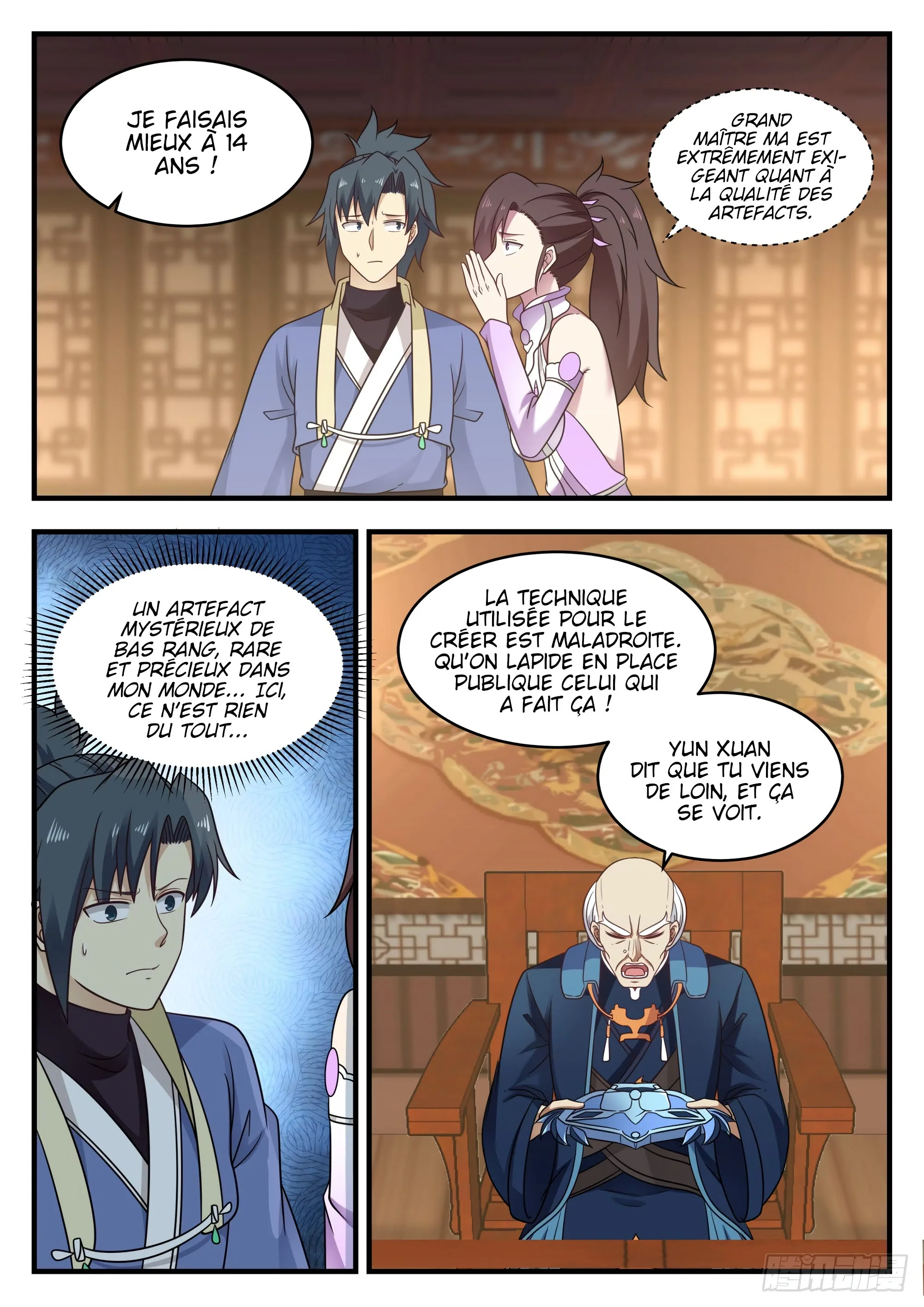 Read Martial Peak FR Manga Online