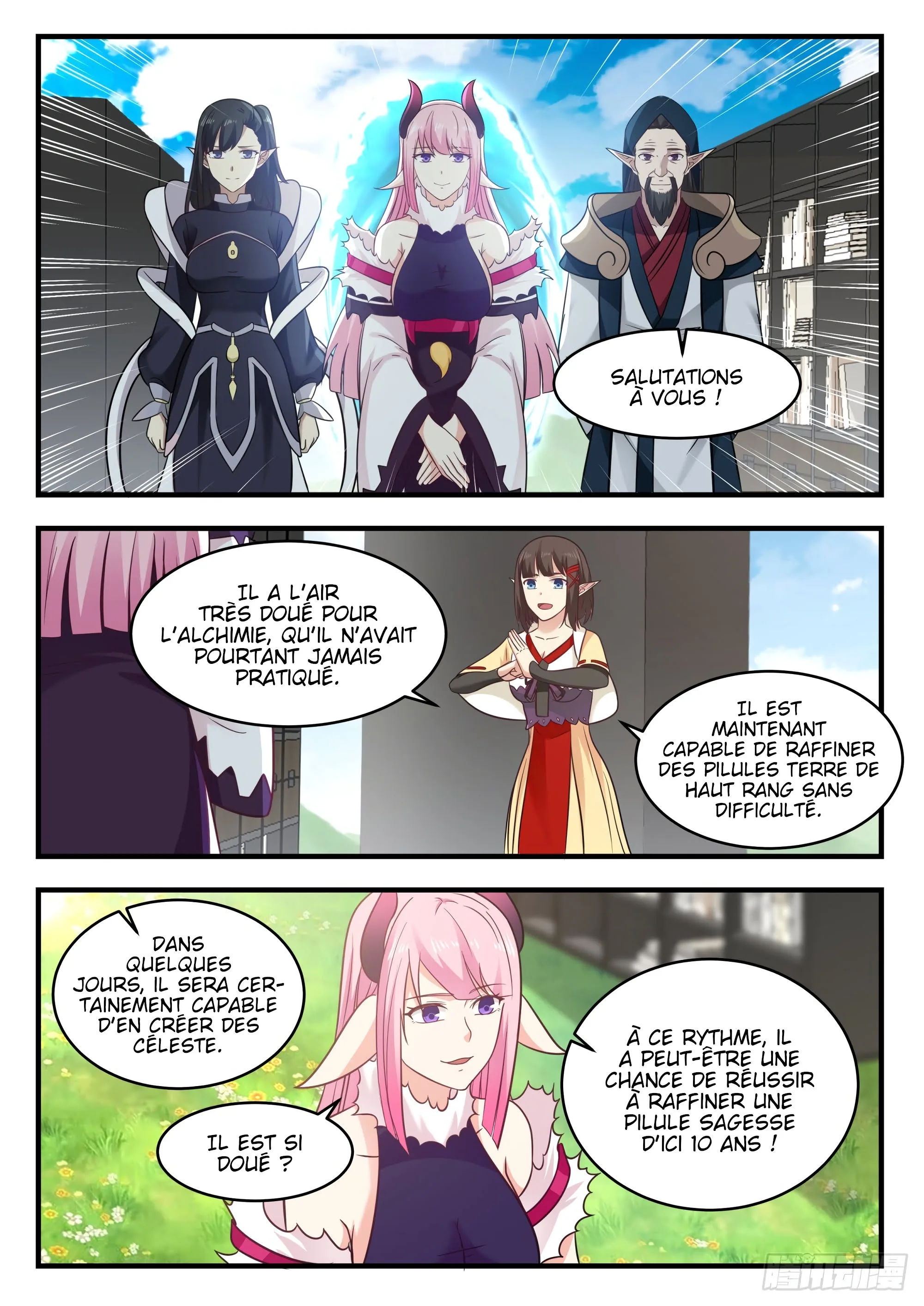 Read Martial Peak FR Manga Online
