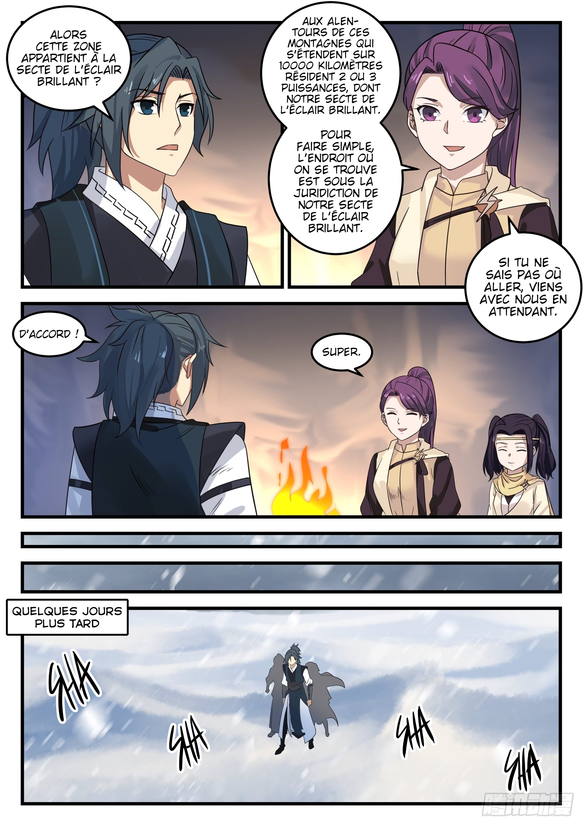 Read Martial Peak FR Manga Online