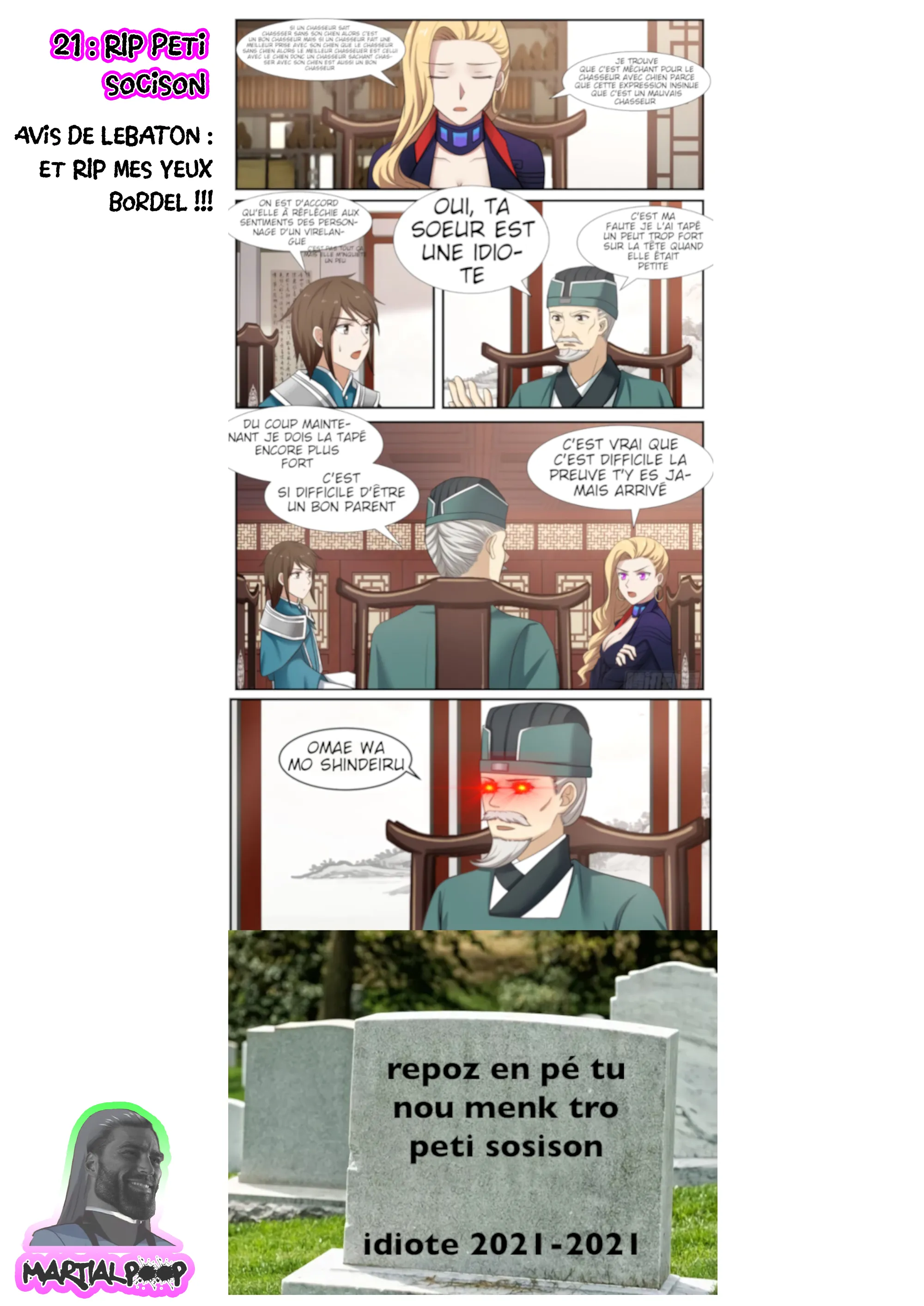 Read Martial Peak FR Manga Online
