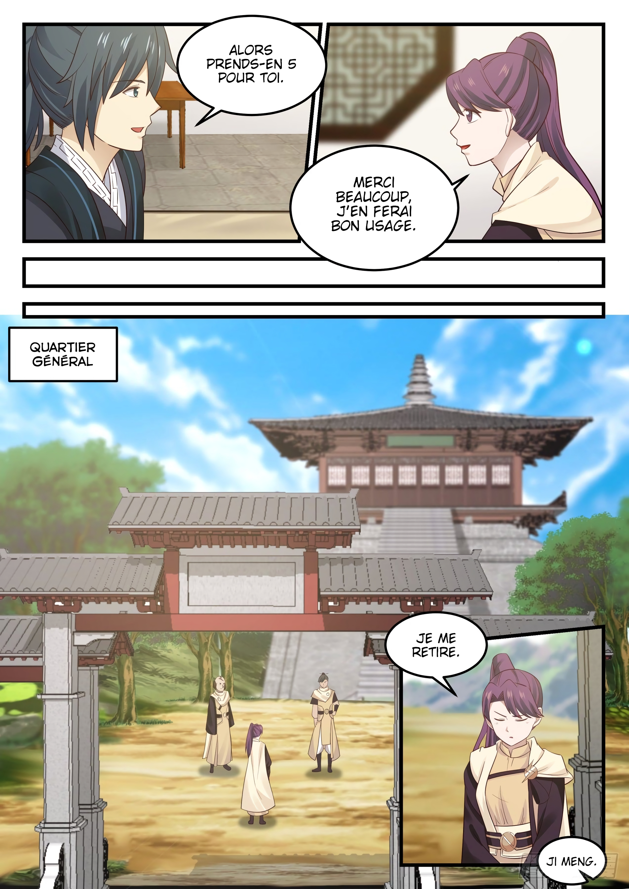 Read Martial Peak FR Manga Online