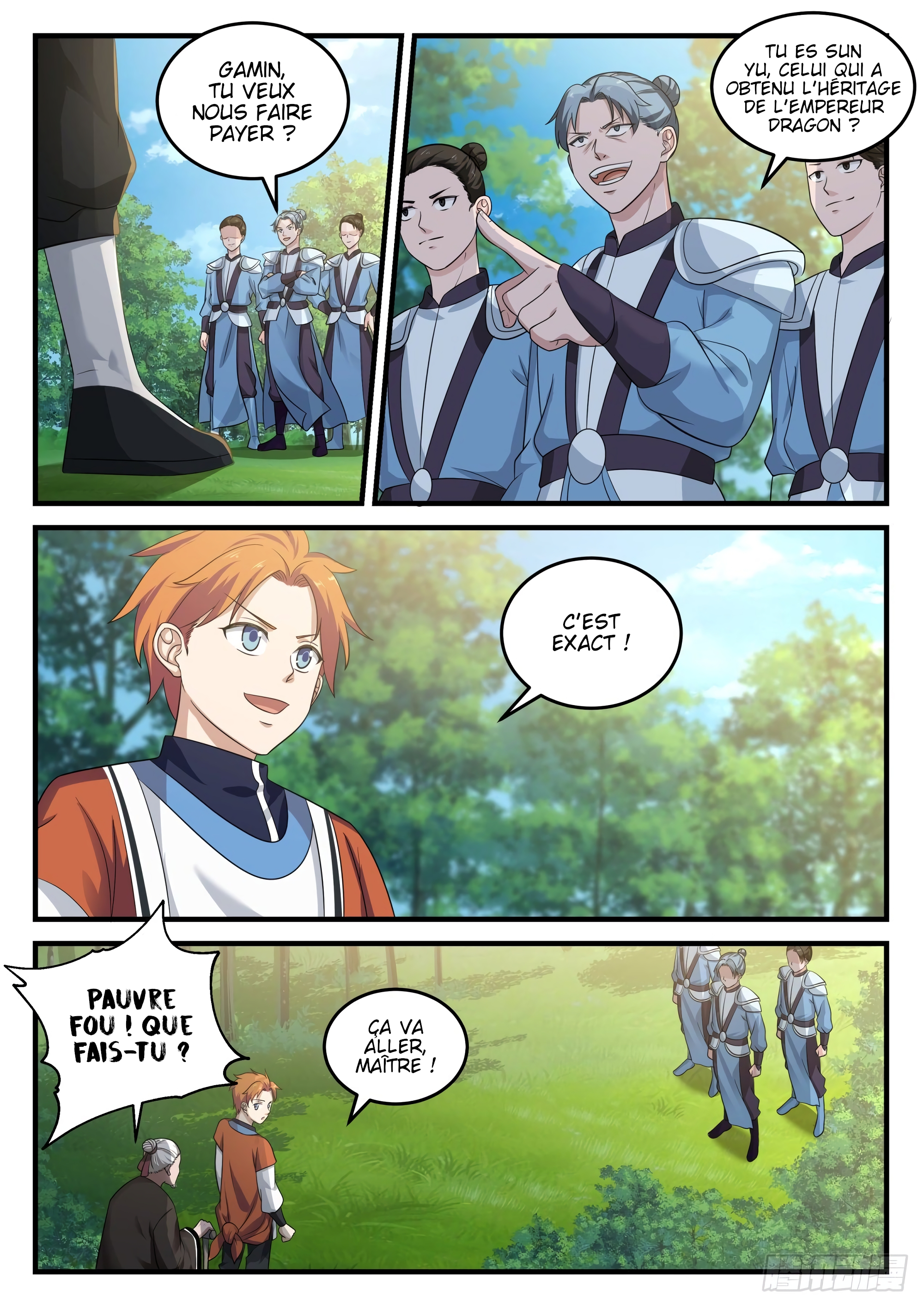 Read Martial Peak FR Manga Online