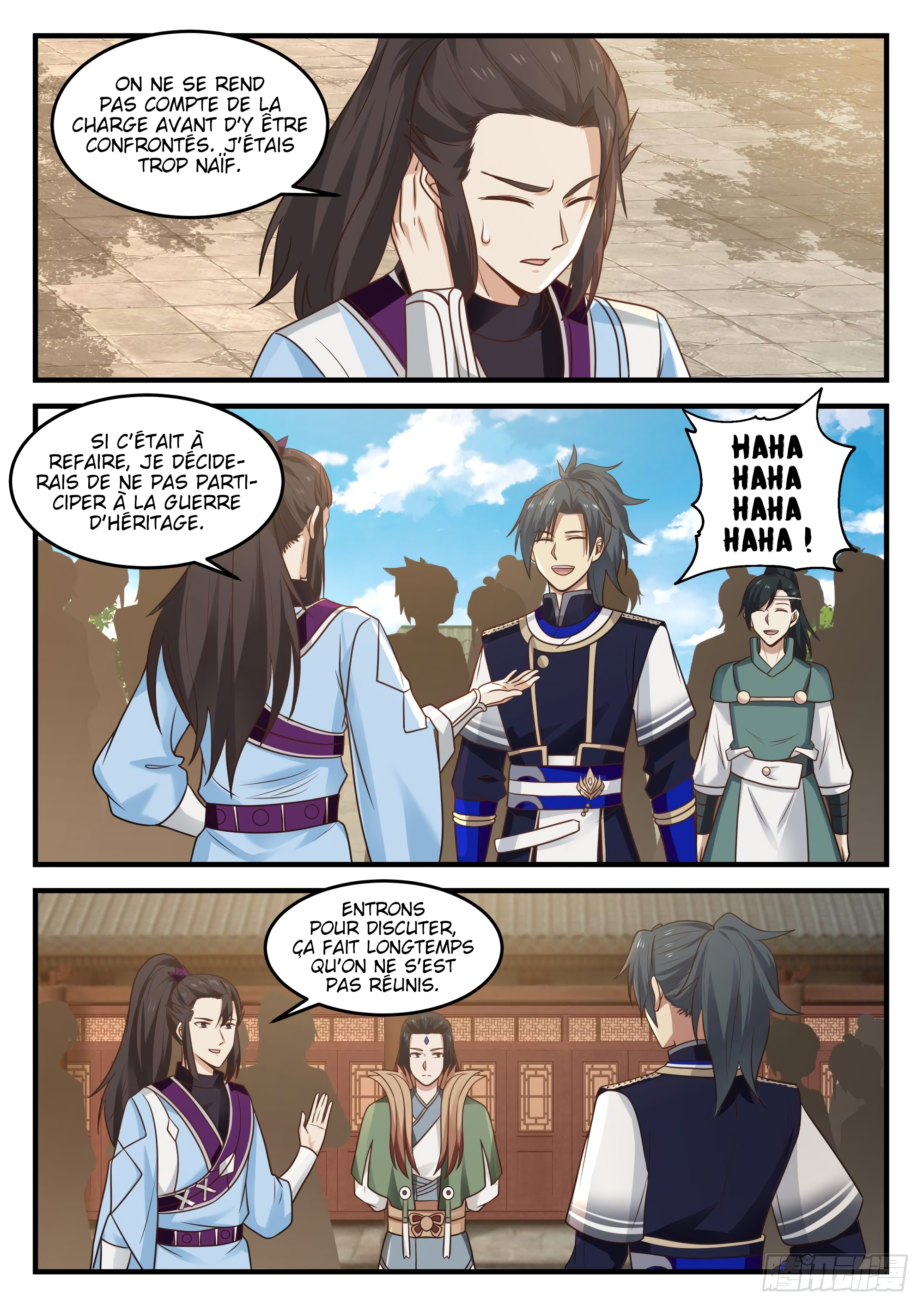 Read Martial Peak FR Manga Online