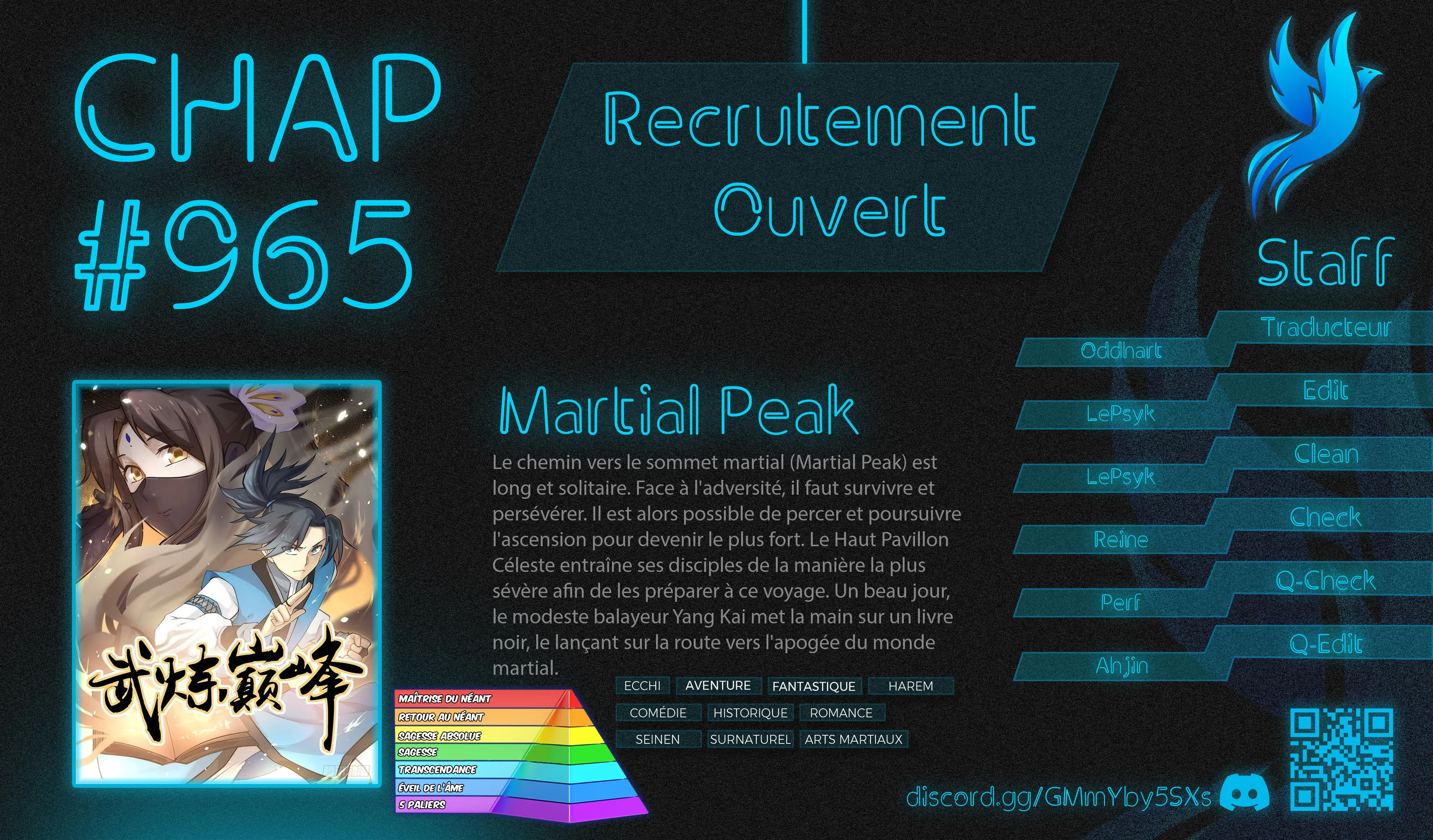 Read Martial Peak FR Manga Online