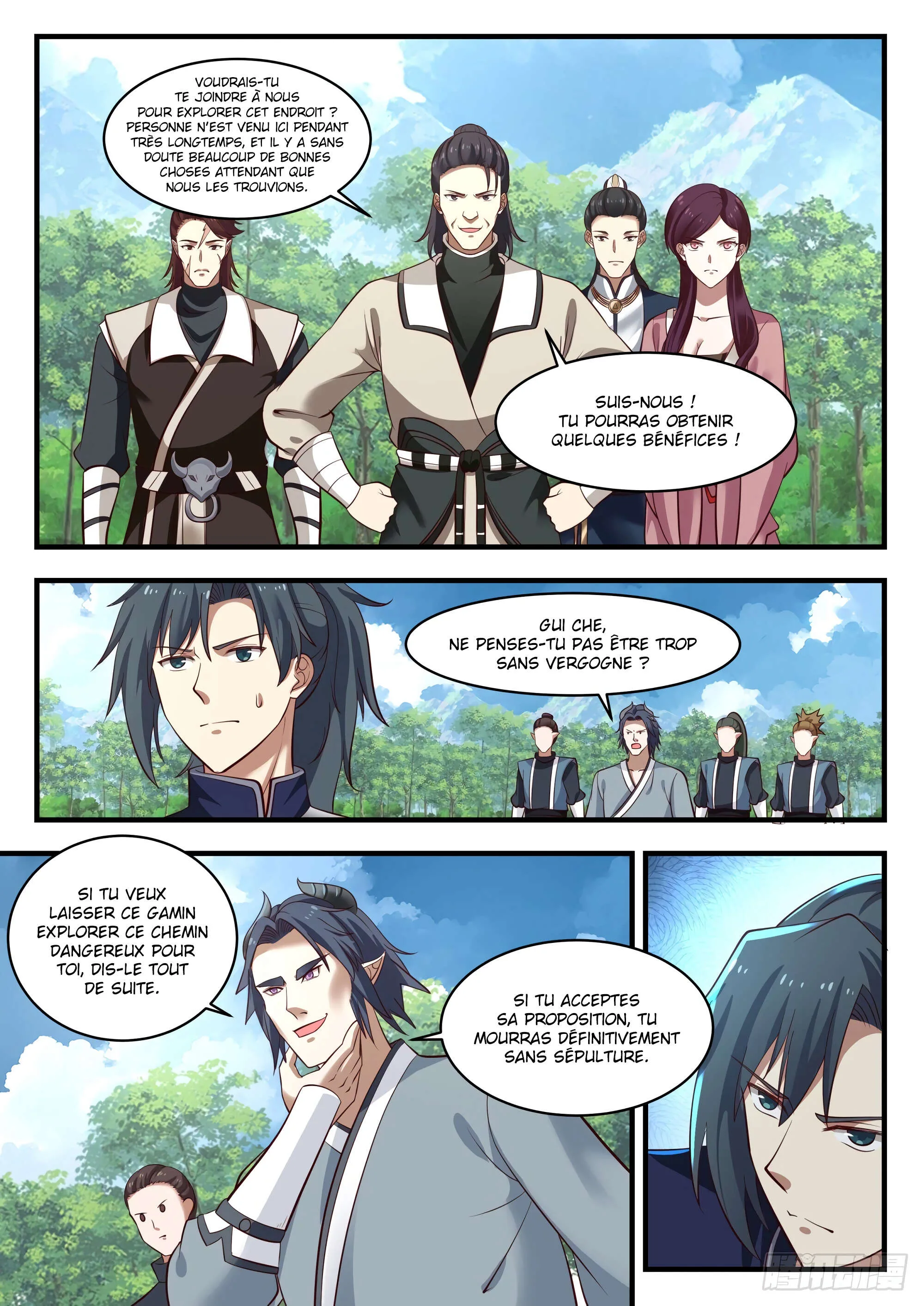 Read Martial Peak FR Manga Online