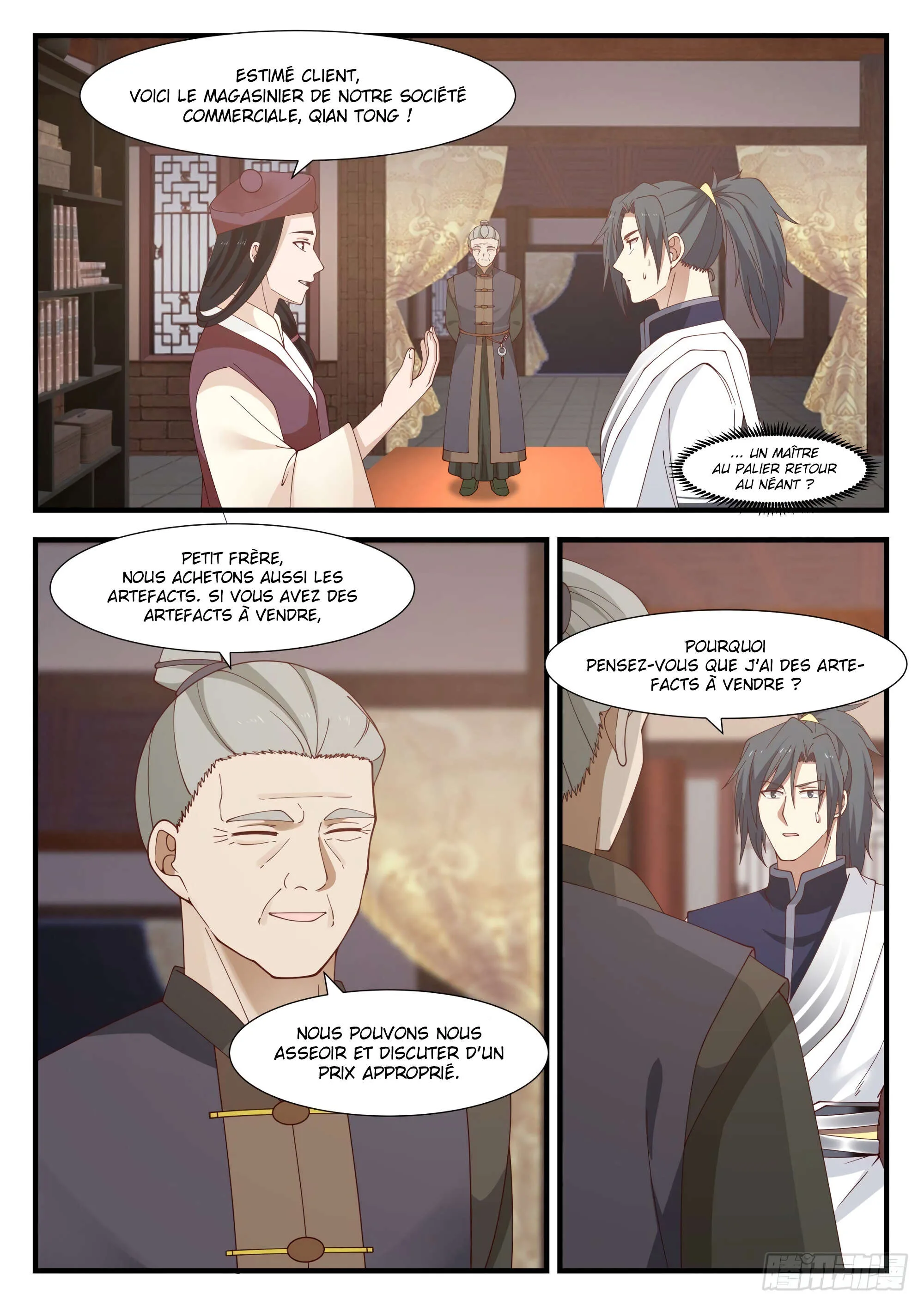 Read Martial Peak FR Manga Online