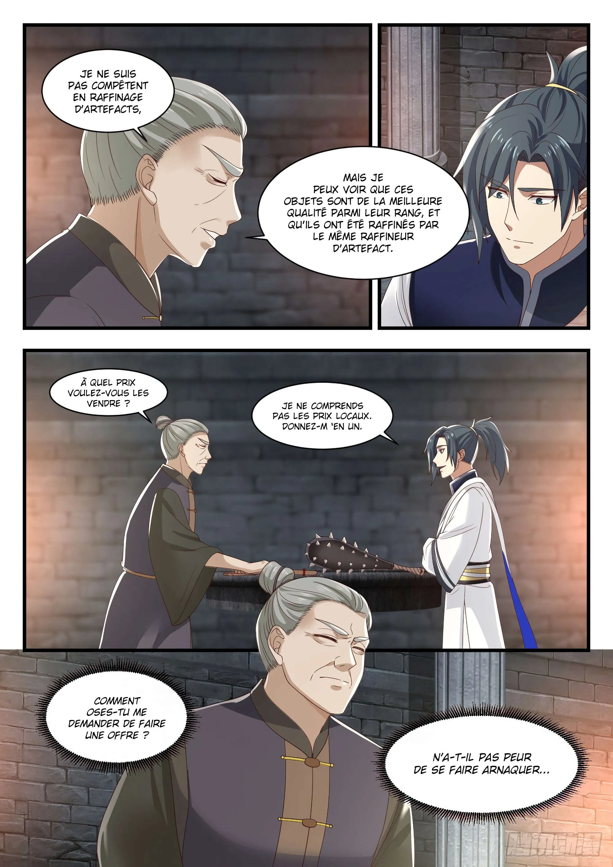 Read Martial Peak FR Manga Online