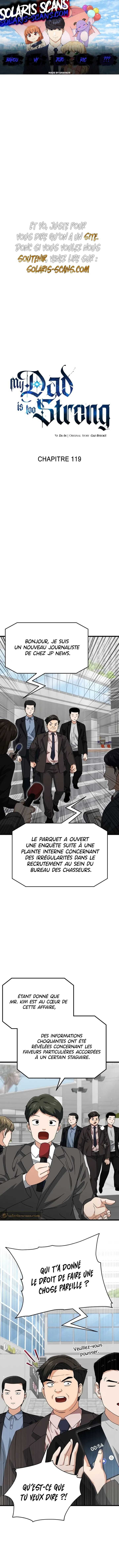 Read My Dad Is Too Strong FR Manga Online