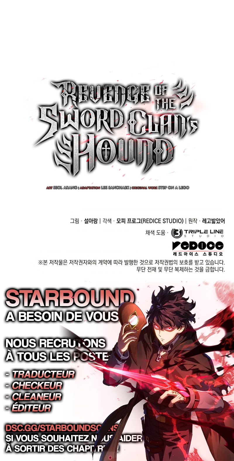 Read Revenge of the Iron-Blooded Sword Hound FR Manga Online
