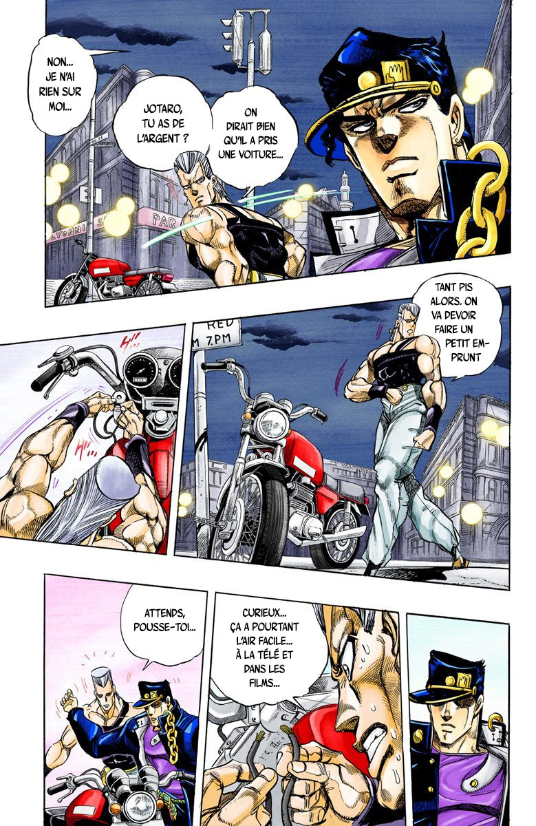 Read Stardust Crusaders _ JoJo's Bizarre Adventure Partie 3 (Couleurs) FR Manga Online