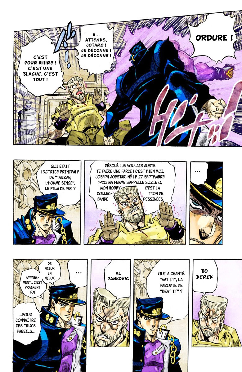 Read Stardust Crusaders _ JoJo's Bizarre Adventure Partie 3 (Couleurs) FR Manga Online