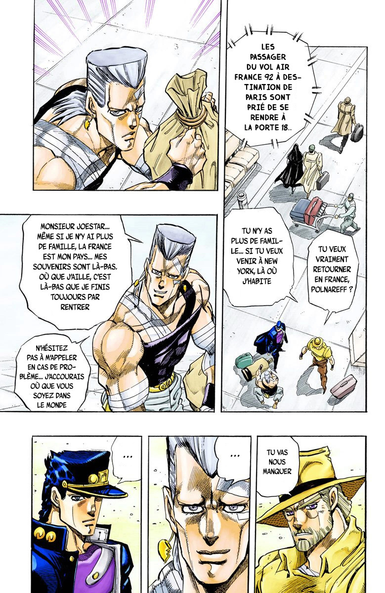 Read Stardust Crusaders _ JoJo's Bizarre Adventure Partie 3 (Couleurs) FR Manga Online