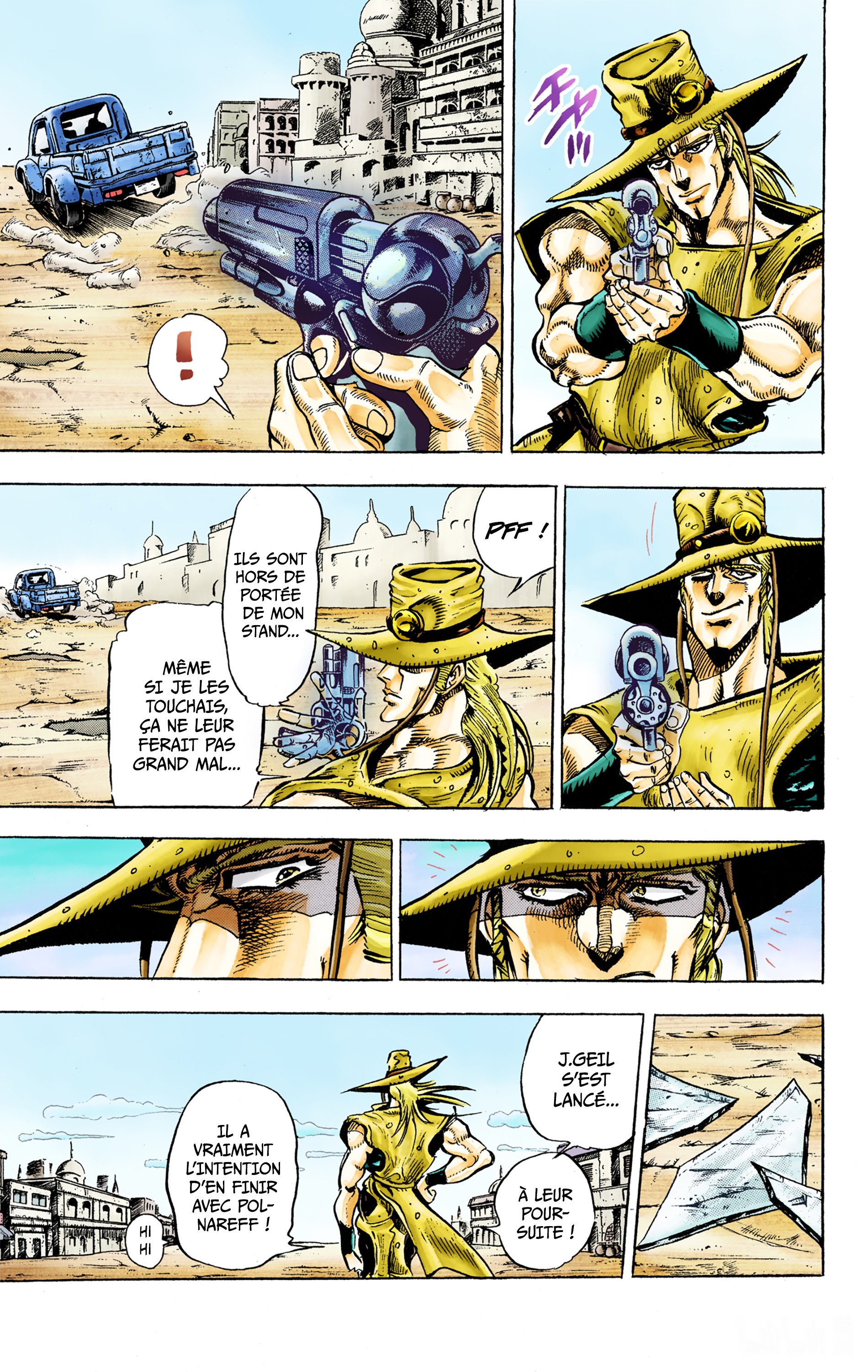 Read Stardust Crusaders _ JoJo's Bizarre Adventure Partie 3 (Couleurs) FR Manga Online