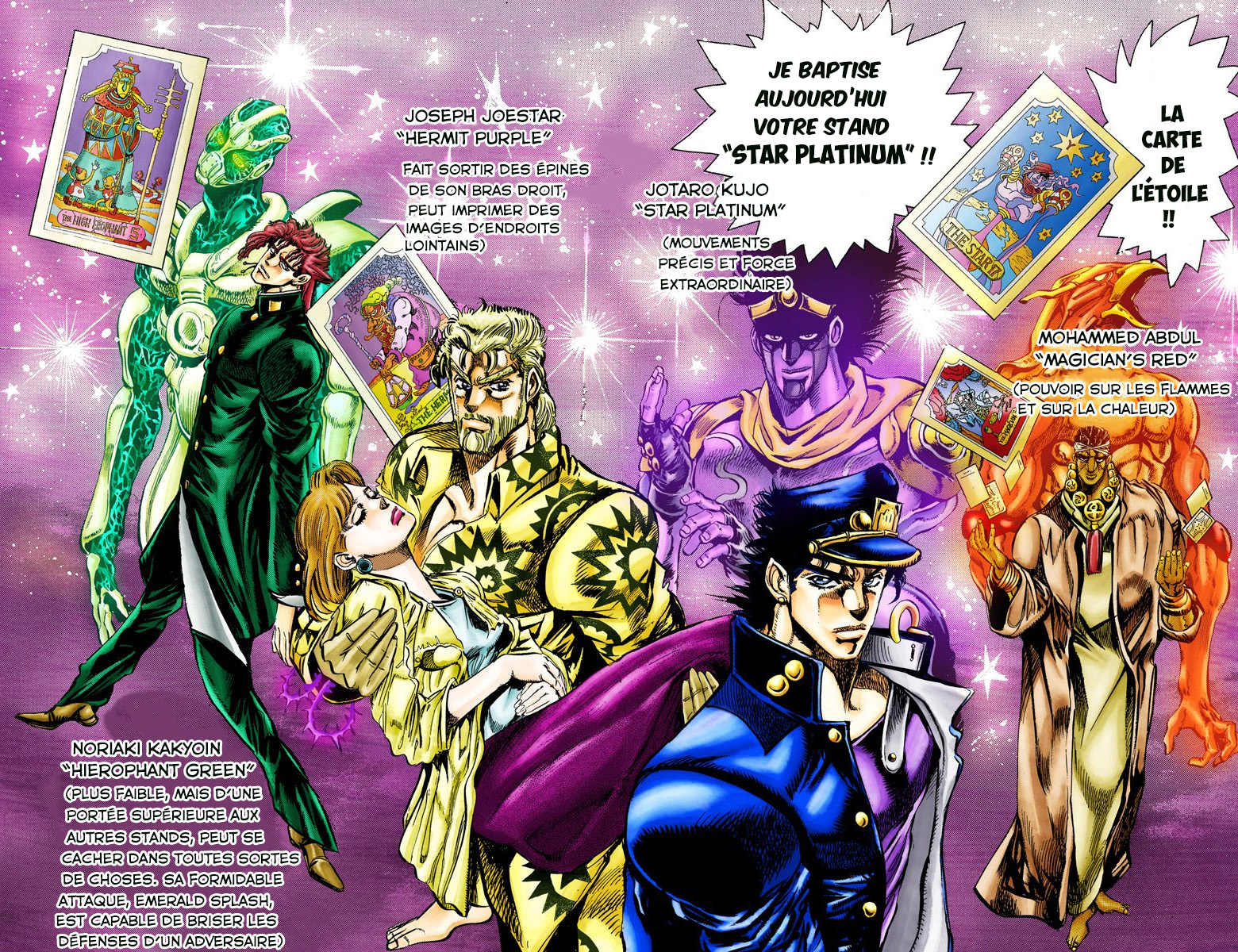 Read Stardust Crusaders _ JoJo's Bizarre Adventure Partie 3 (Couleurs) FR Manga Online