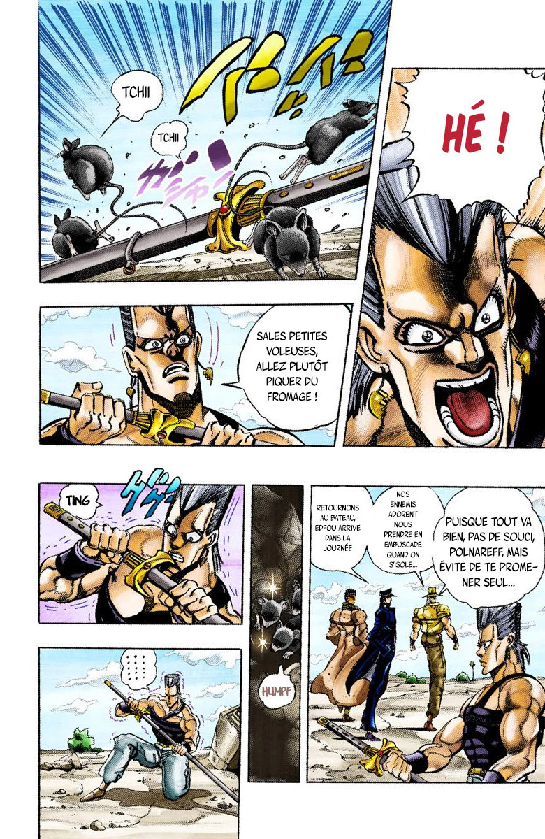 Read Stardust Crusaders _ JoJo's Bizarre Adventure Partie 3 (Couleurs) FR Manga Online