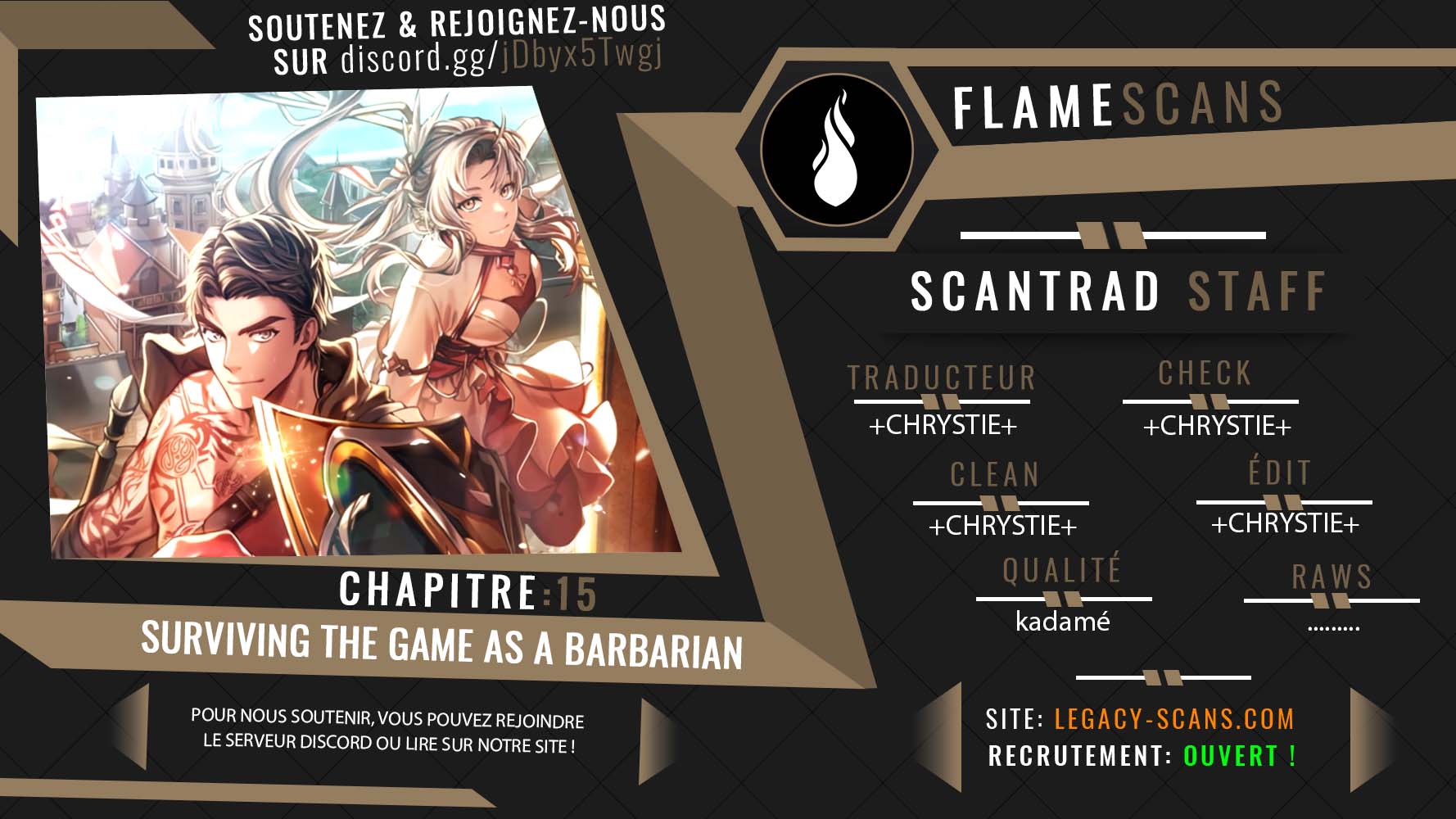 Read Surviving the Game as a Barbarian FR Manga Online