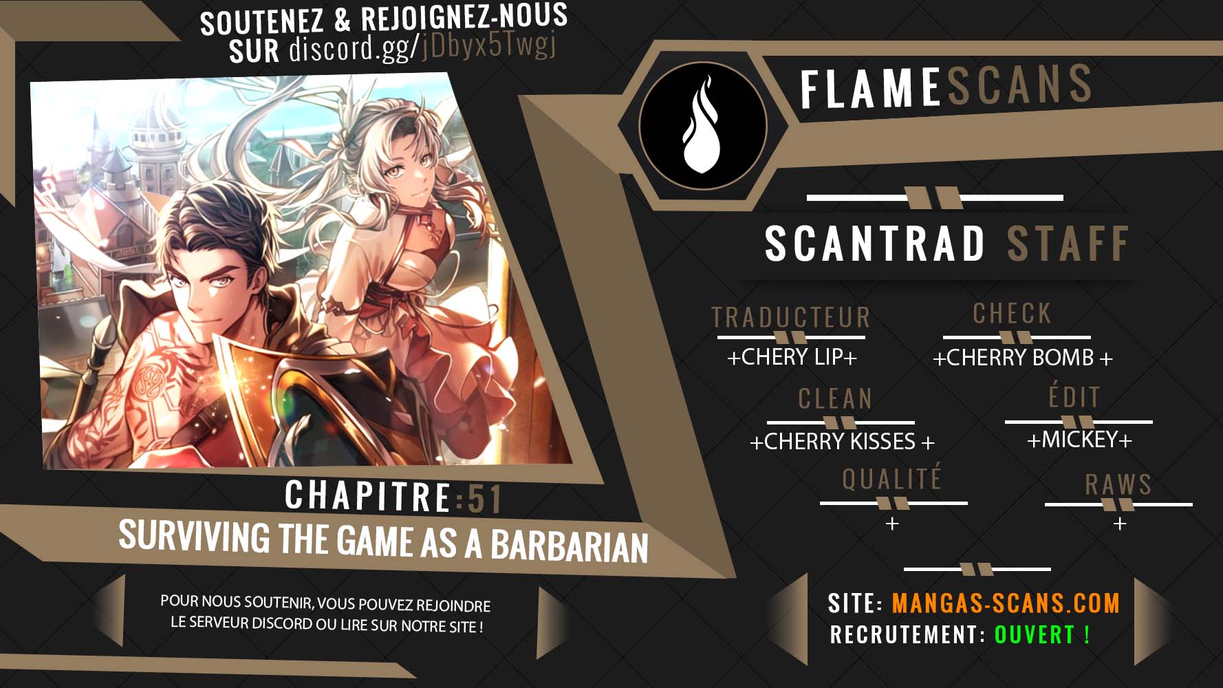 Read Surviving the Game as a Barbarian FR Manga Online