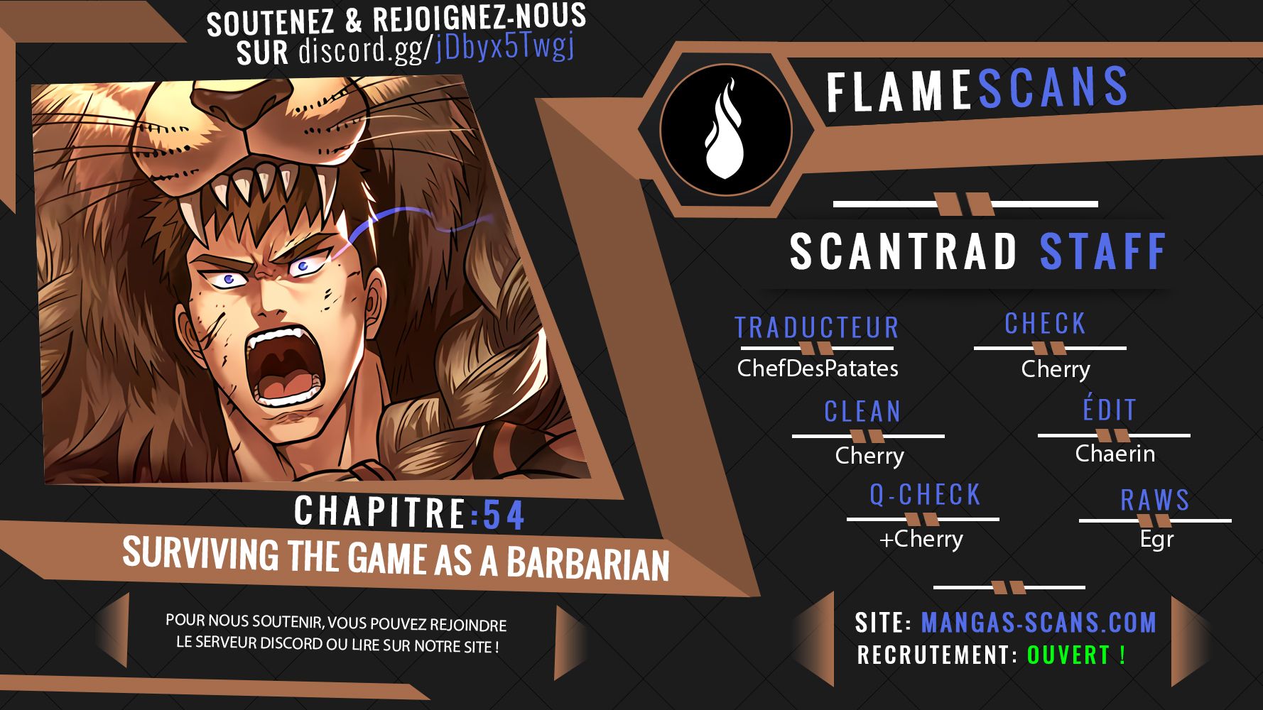 Read Surviving the Game as a Barbarian FR Manga Online