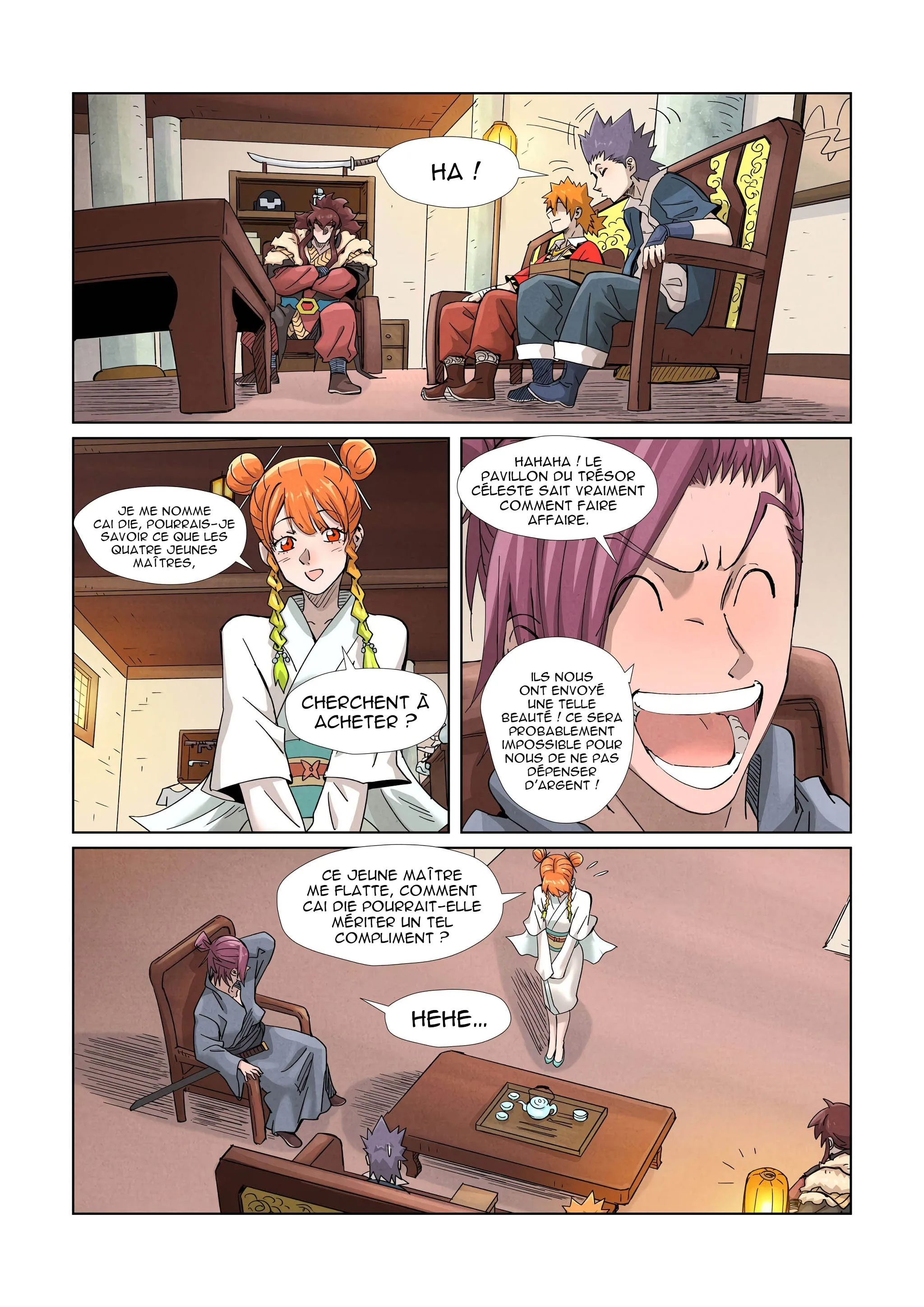 Read Tales Of Demons And Gods FR Manga Online