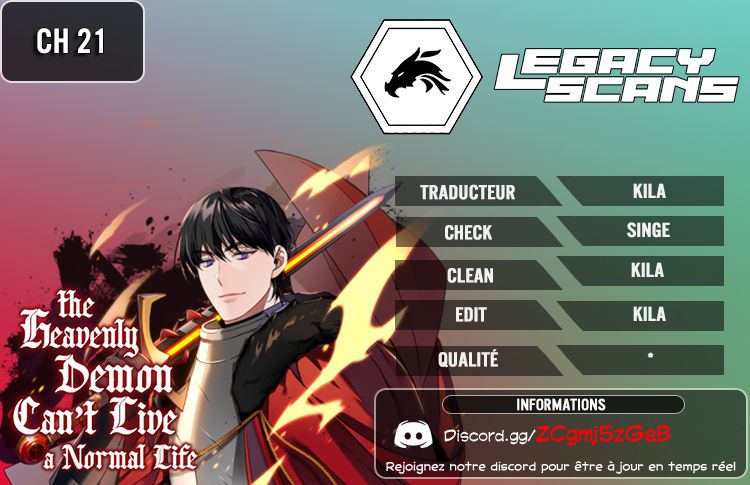 Read The Heavenly Demon Can’t Live a Normal Life FR Manga Online