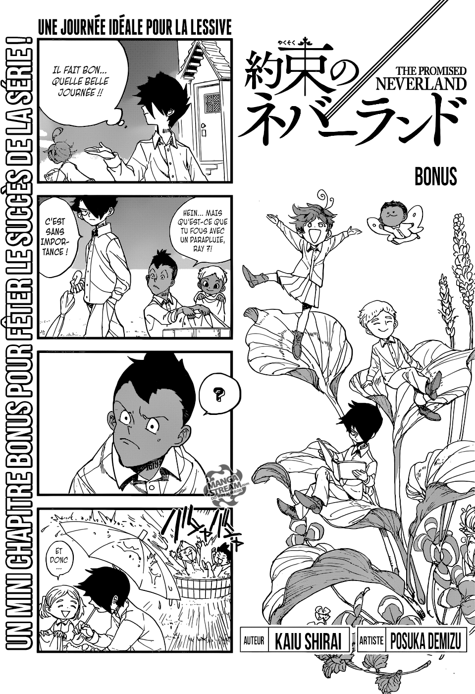 Read The Promised Neverland FR Manga Online
