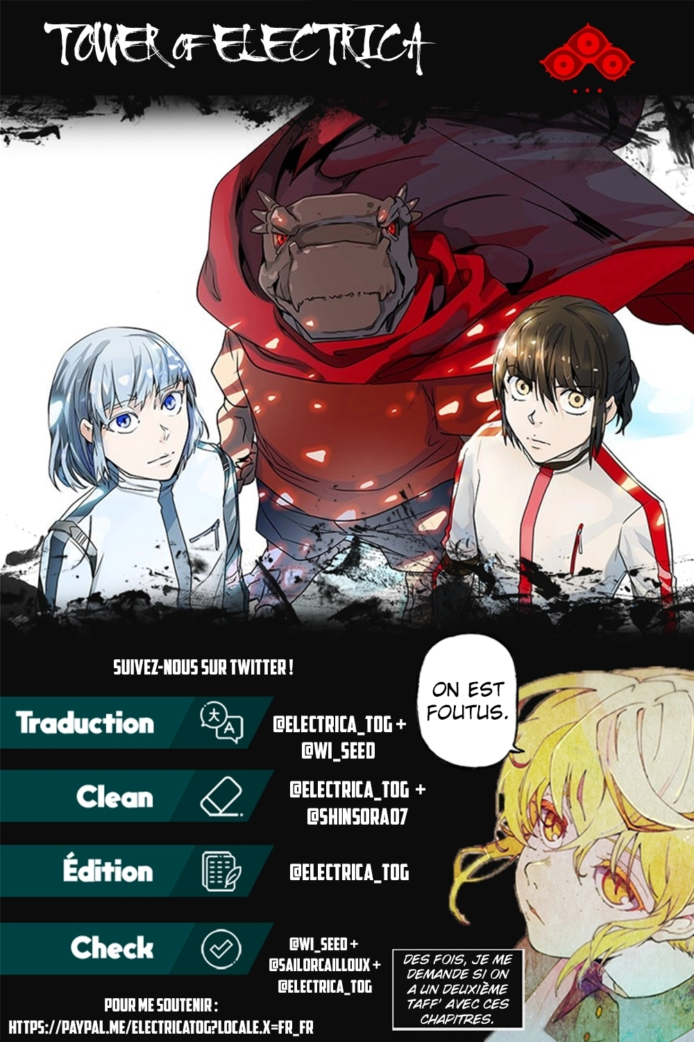 Read Tower Of God FR Manga Online
