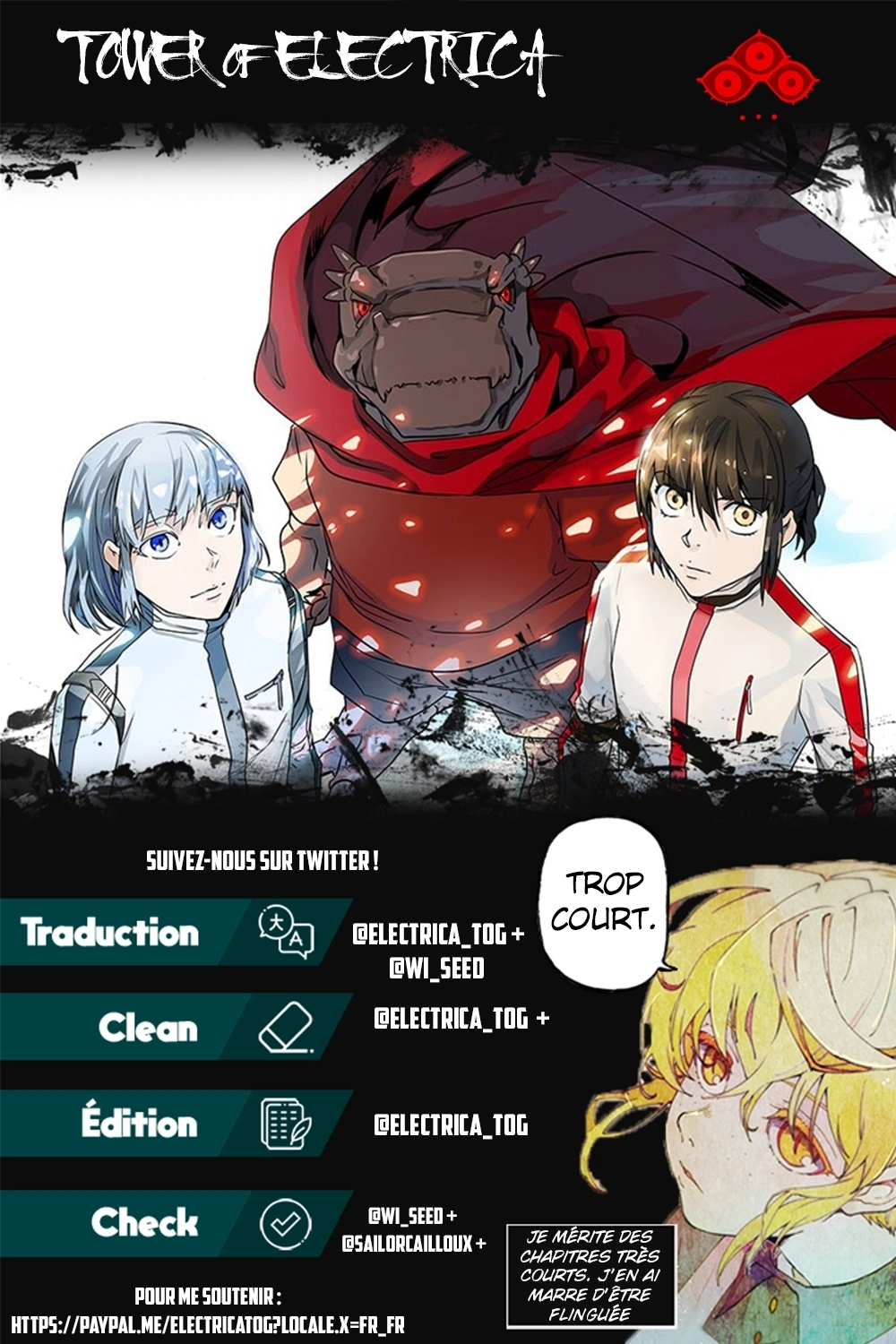Read Tower Of God FR Manga Online