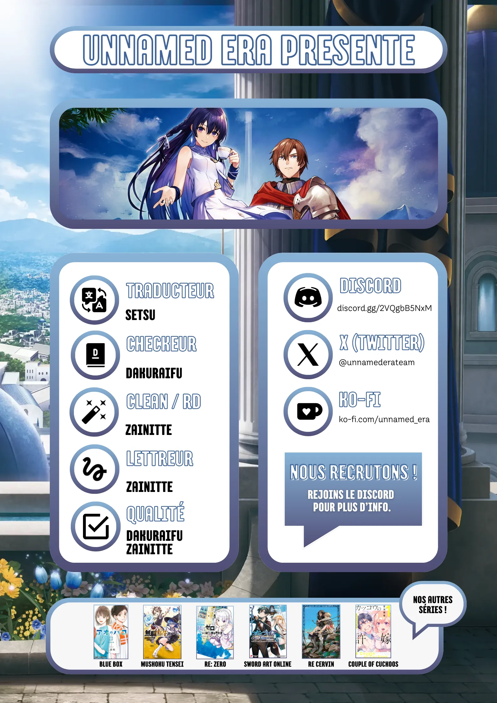 Read Unnamed memory FR Manga Online