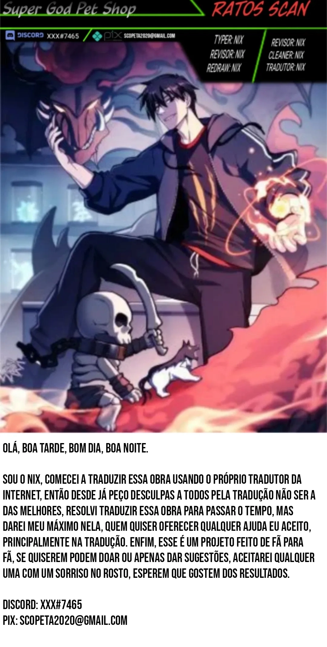 Read A Divina Loja de Mascotes Estelares (PT-BR) PT Manga Online