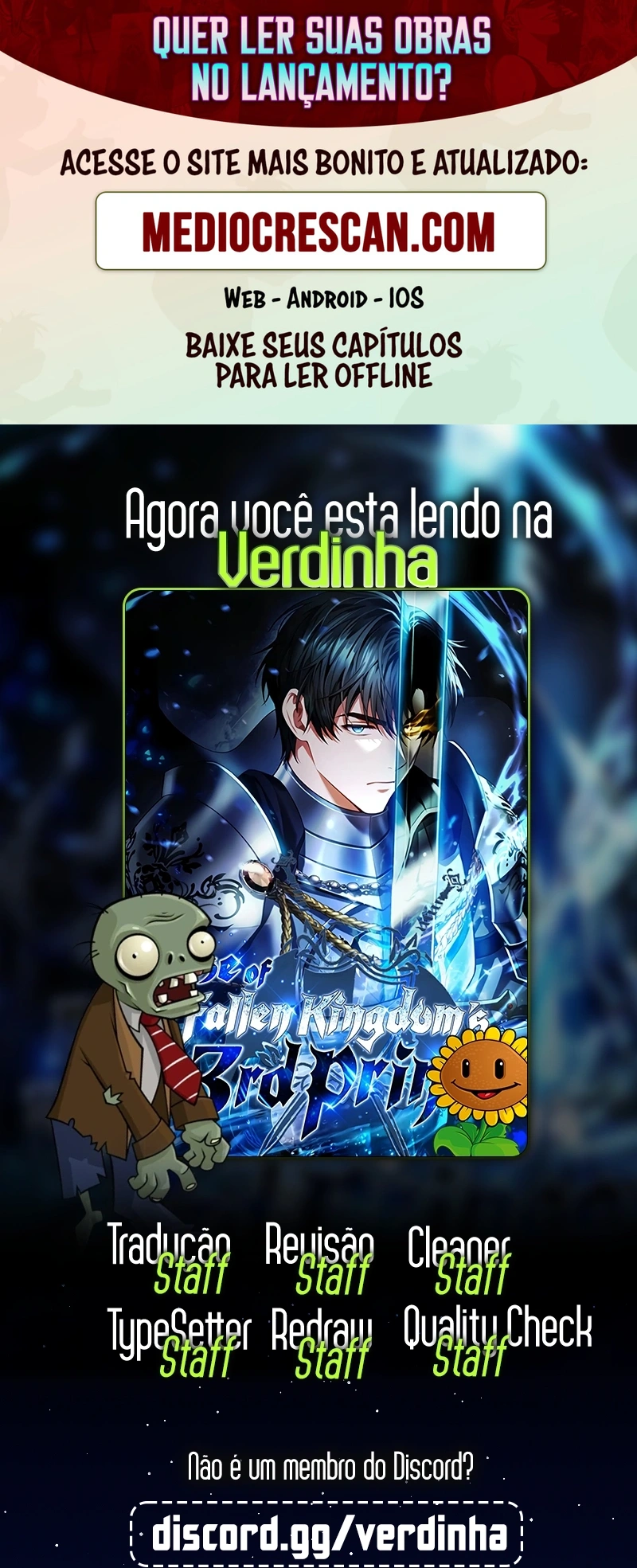 Read A Regressão do Terceiro Príncipe do Reino Caído (PT-BR) PT Manga Online