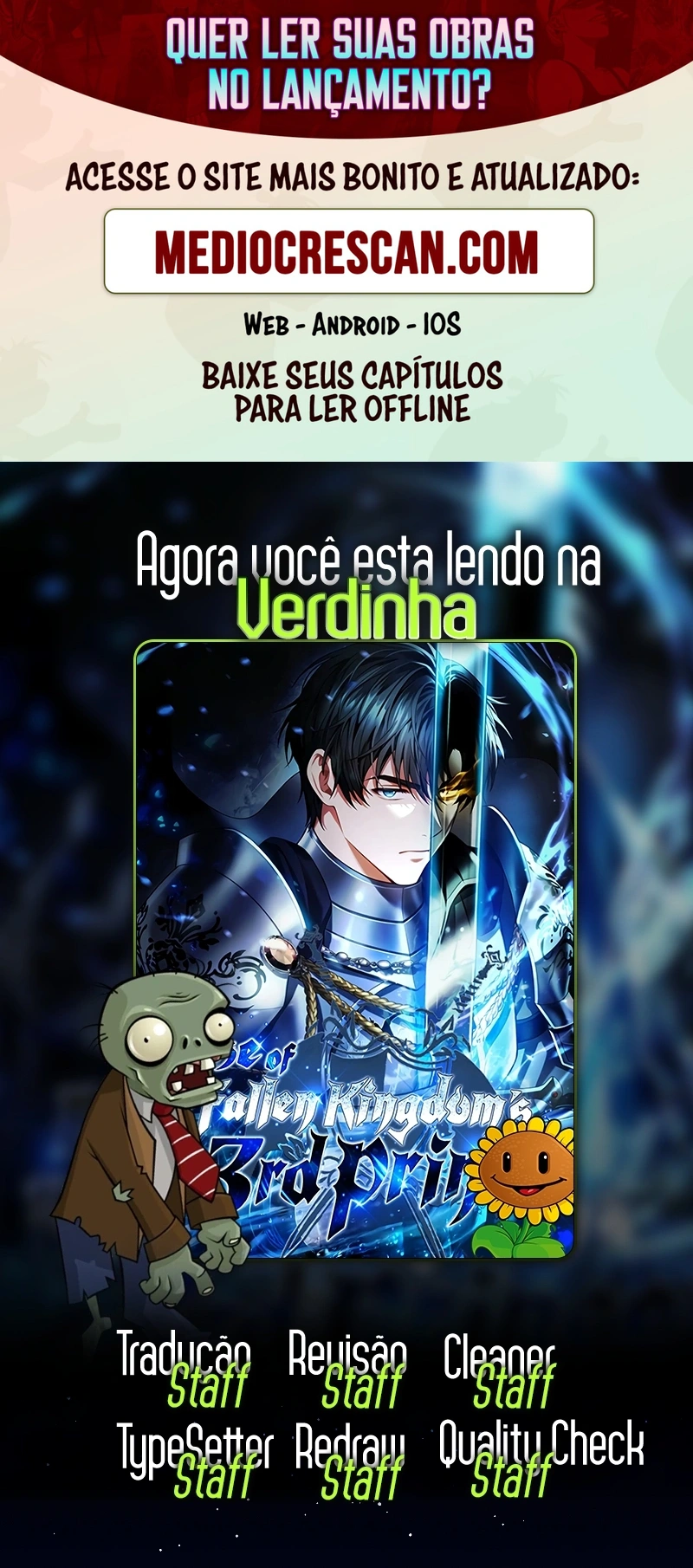Read A Regressão do Terceiro Príncipe do Reino Caído (PT-BR) PT Manga Online