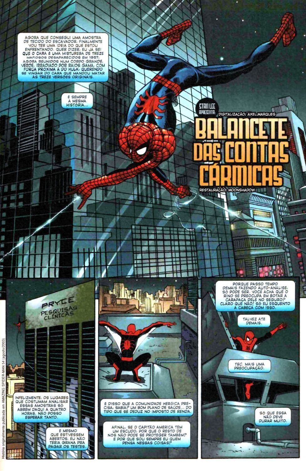 Read Amazing Spider Man (PT-BR) PT Manga Online
