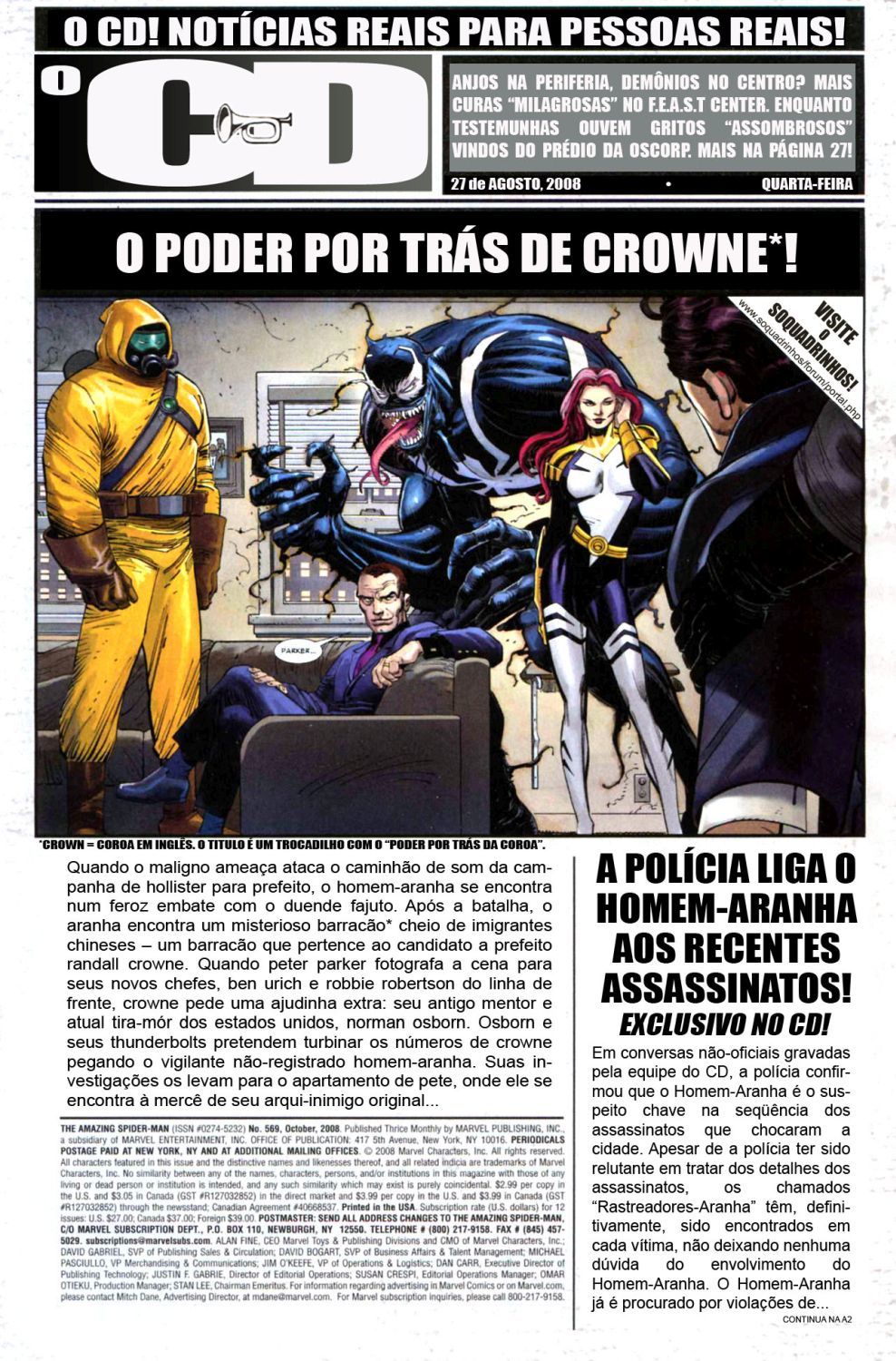Read Amazing Spider Man (PT-BR) PT Manga Online