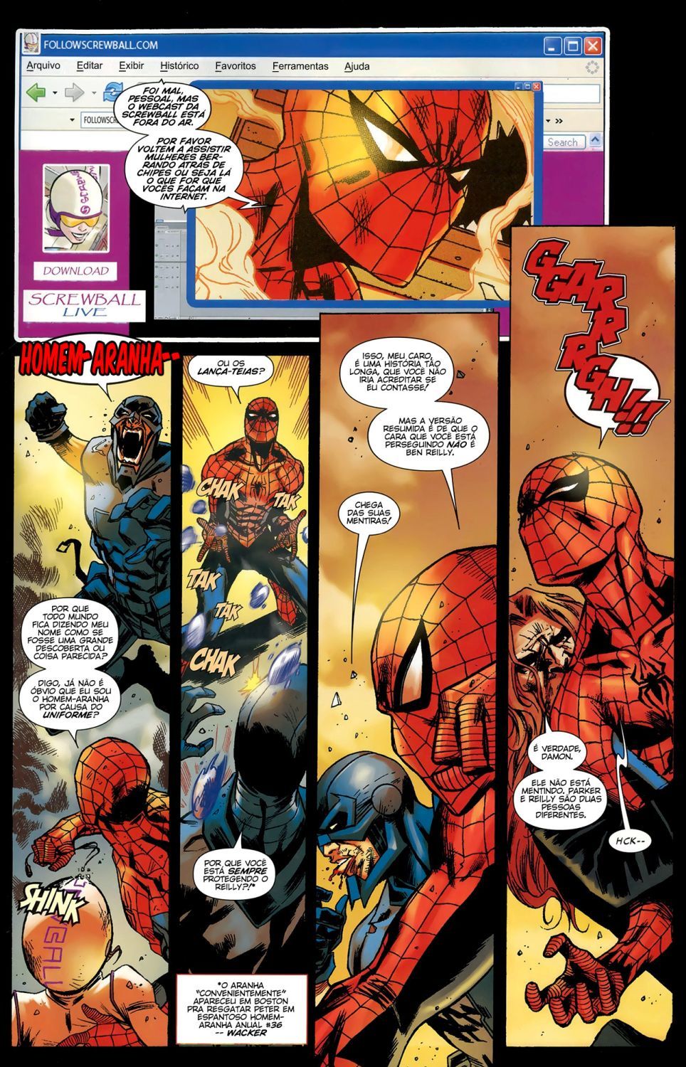 Read Amazing Spider Man (PT-BR) PT Manga Online