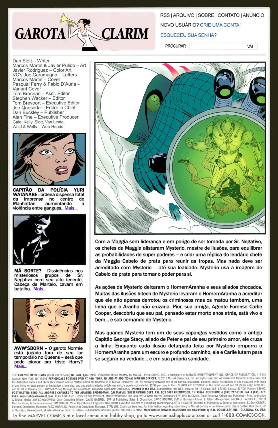 Read Amazing Spider Man (PT-BR) PT Manga Online