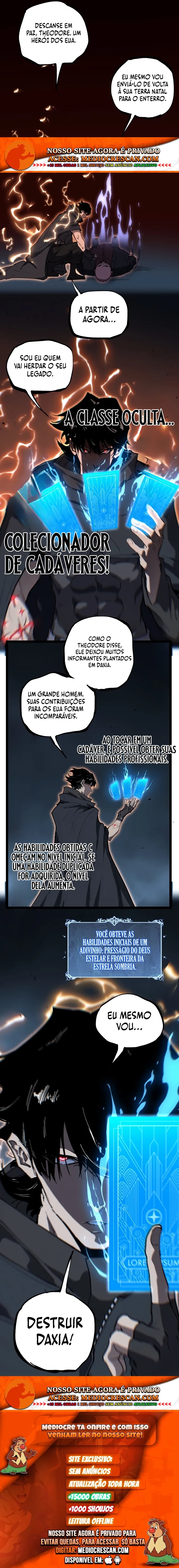 Read Assassino de Nível Divino, Eu Sou a Sombra (PT-BR) PT Manga Online