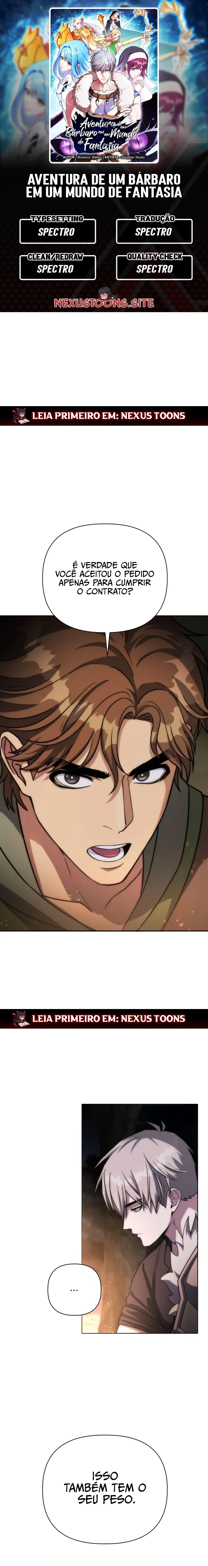 Read Aventura de um Bárbaro em um Mundo de Fantasia (PT-BR) PT Manga Online