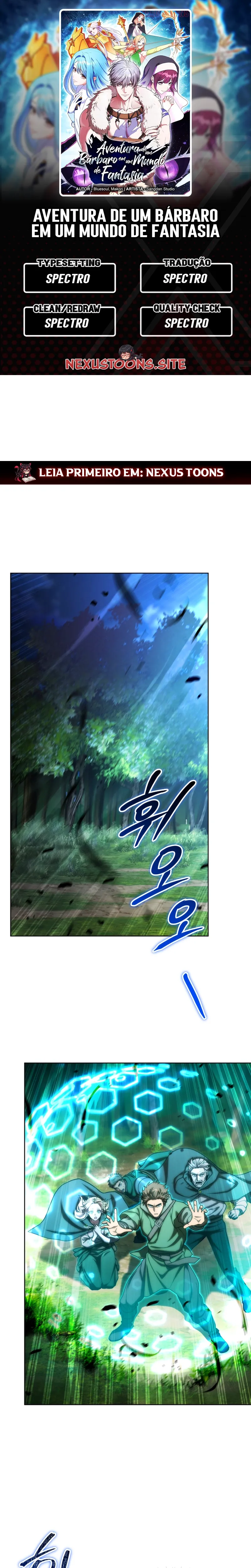 Read Aventura de um Bárbaro em um Mundo de Fantasia (PT-BR) PT Manga Online