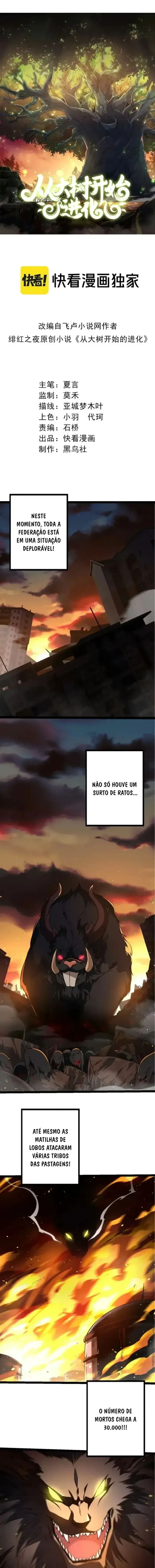 Read Começando a Evolução como uma Grande Árvore (PT-BR) PT Manga Online