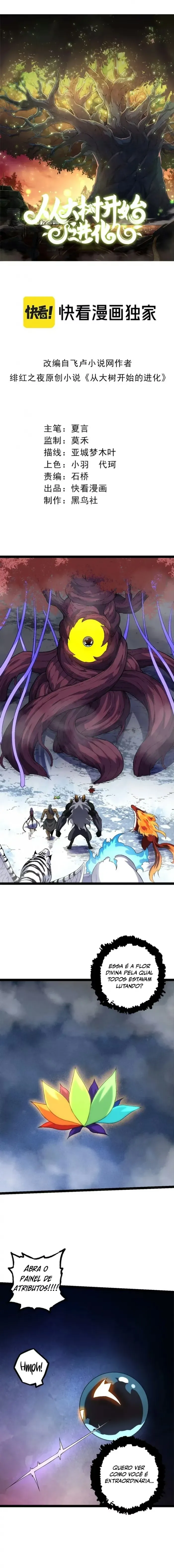 Read Começando a Evolução como uma Grande Árvore (PT-BR) PT Manga Online