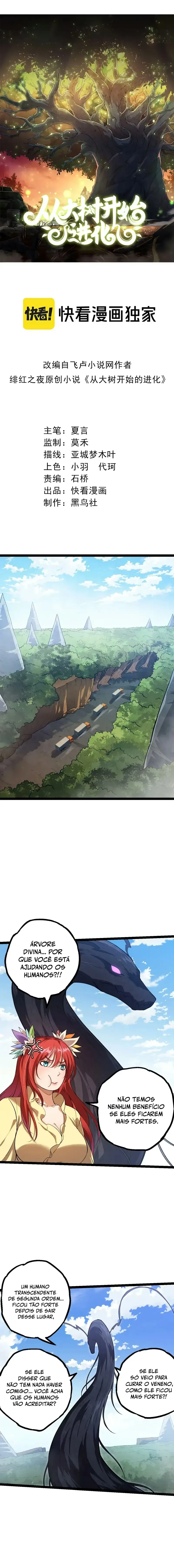Read Começando a Evolução como uma Grande Árvore (PT-BR) PT Manga Online