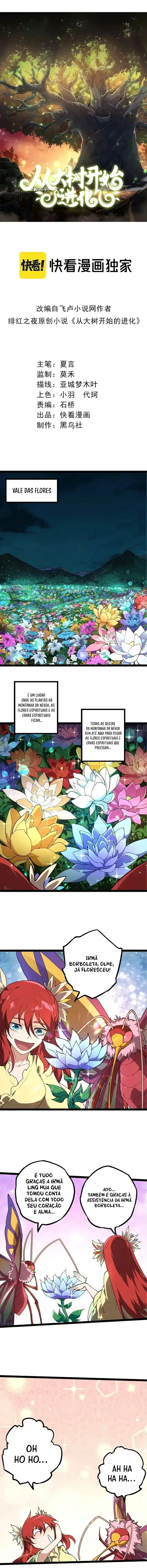 Read Começando a Evolução como uma Grande Árvore (PT-BR) PT Manga Online